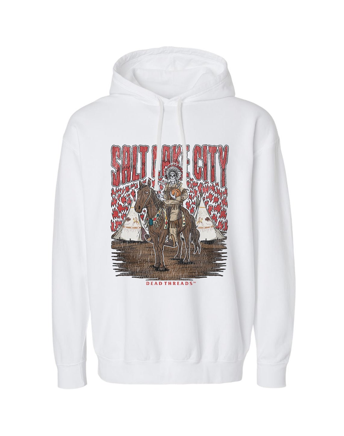 SALT LAKE CITY BASKETBALL - LIGHTWEIGHT HOODIE – Lightweight – Dead Threads Apparel