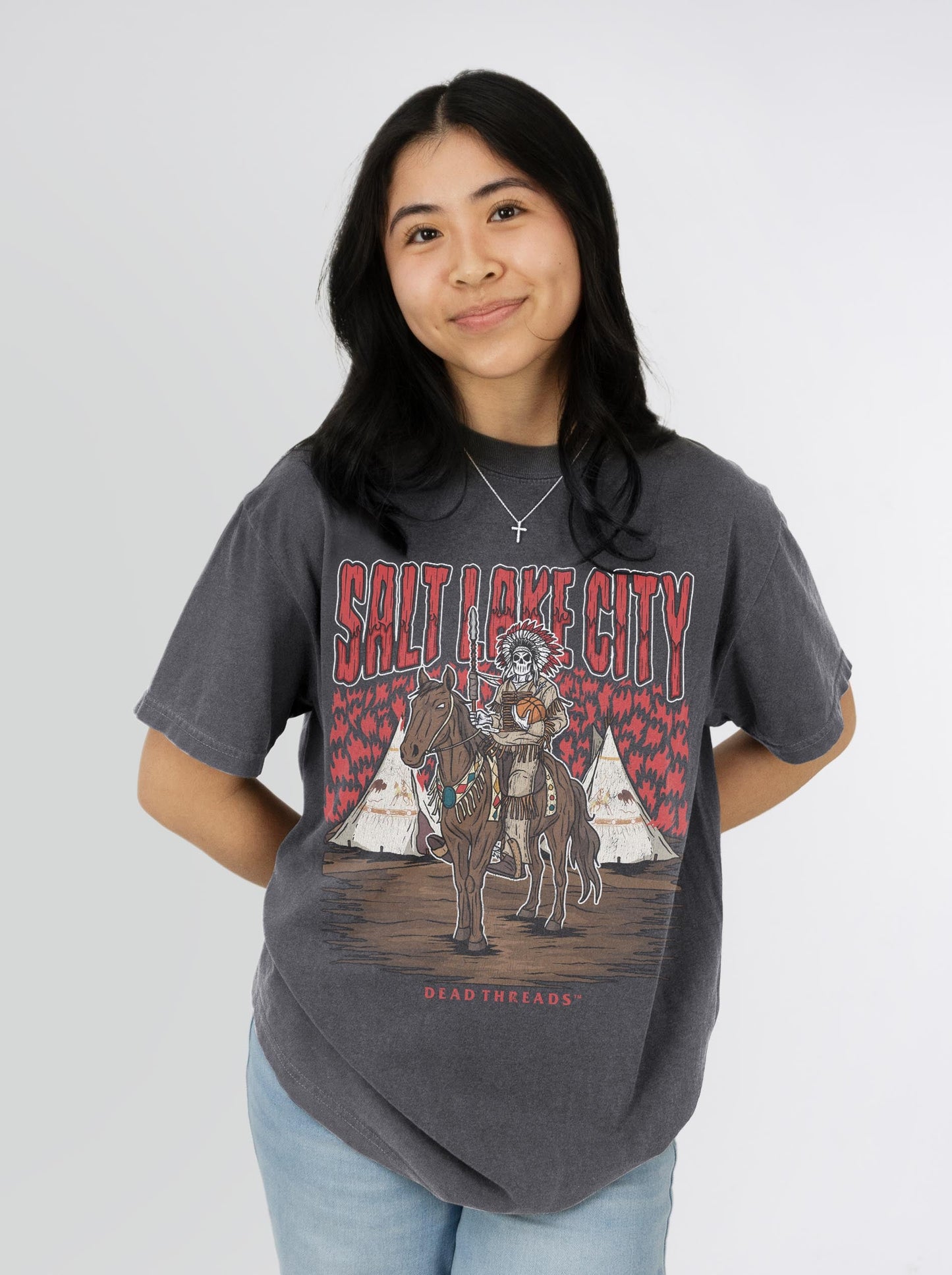 SALT LAKE CITY BASKETBALL – T-Shirt – Dead Threads Apparel