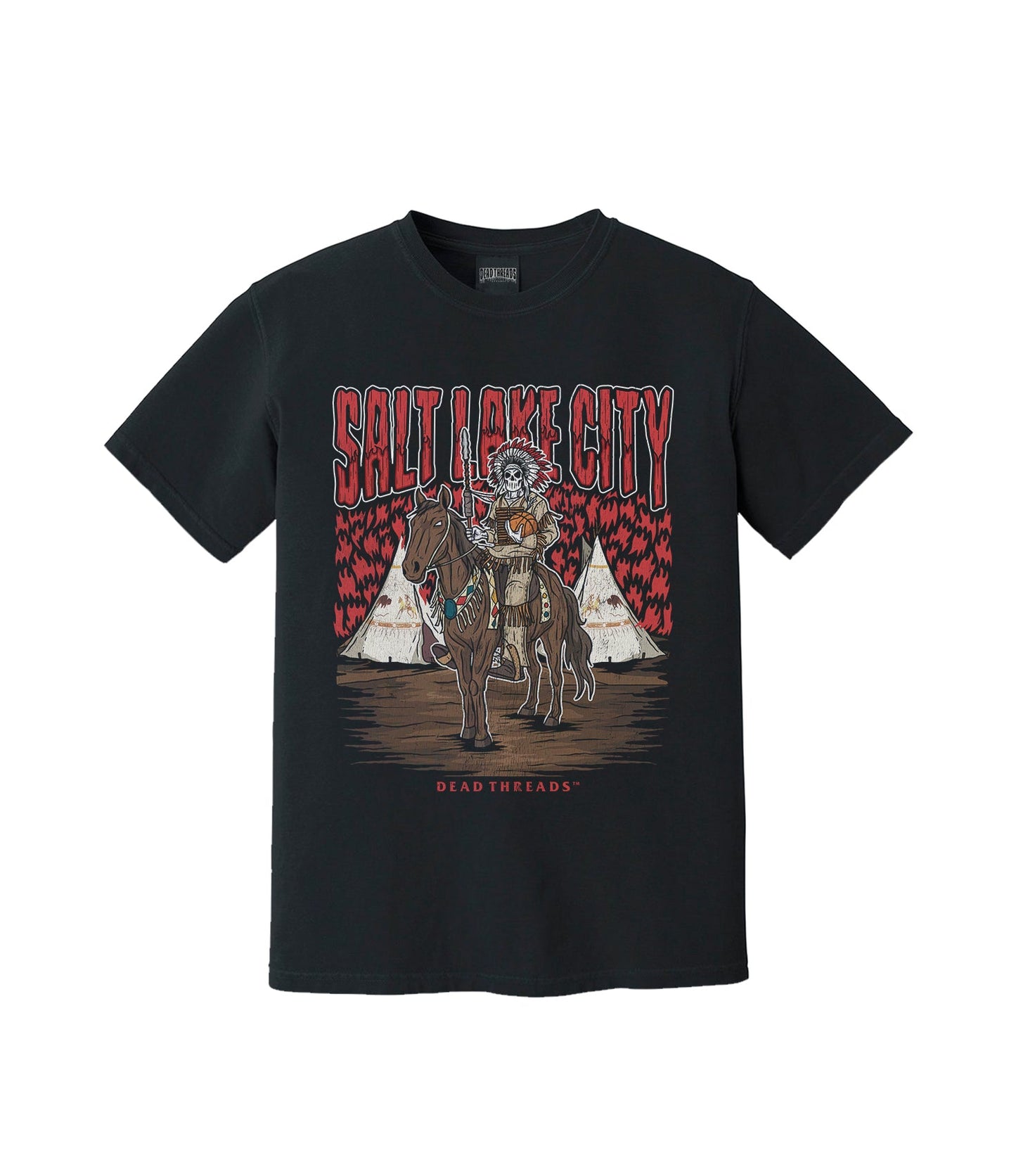 SALT LAKE CITY BASKETBALL – T-Shirt – Dead Threads Apparel