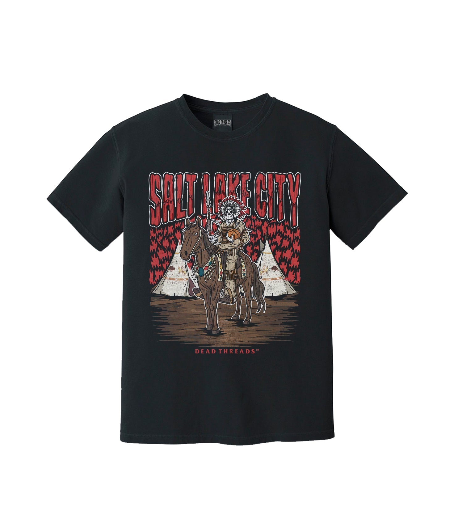 SALT LAKE CITY BASKETBALL – T-Shirt – Dead Threads Apparel