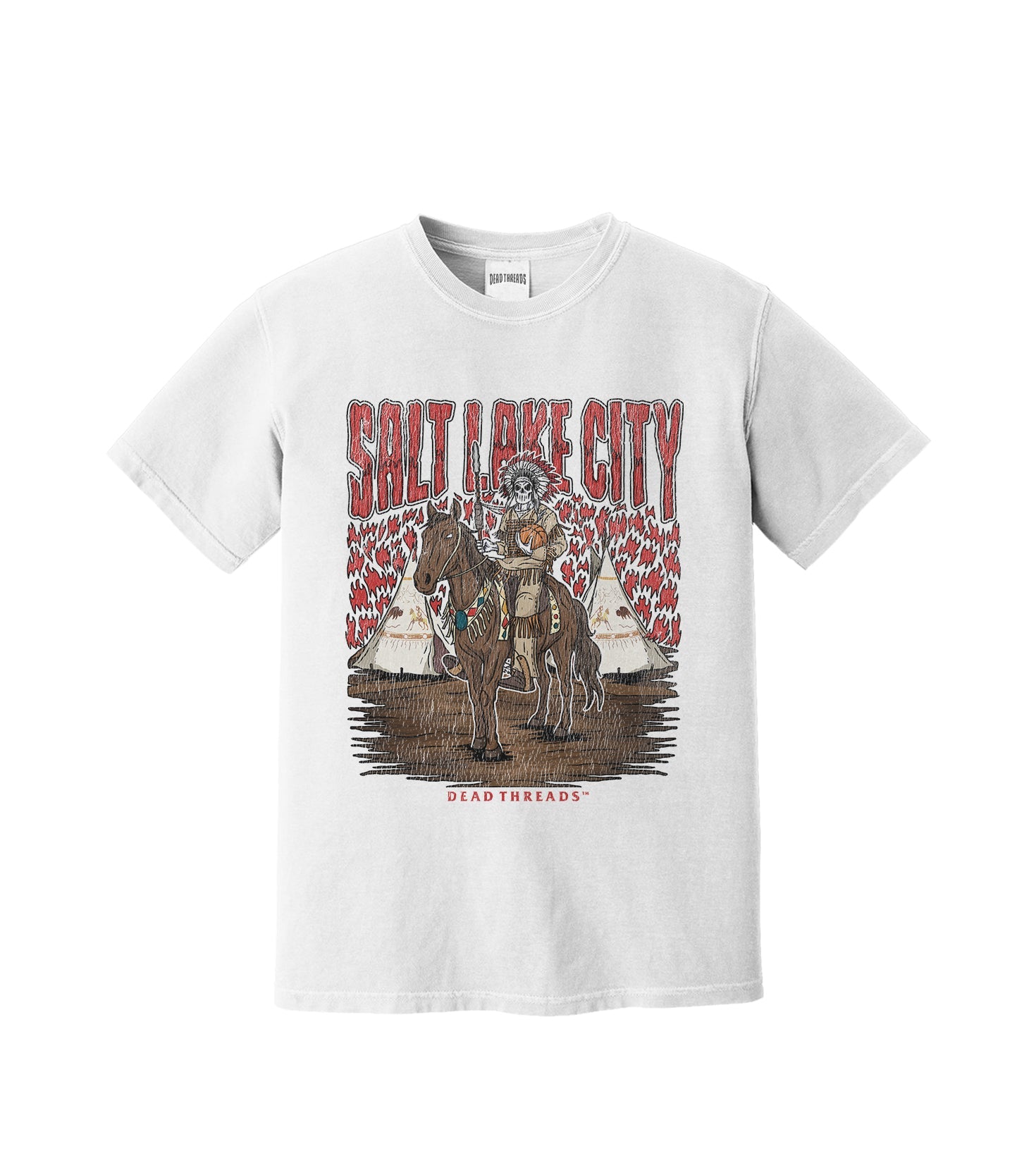 SALT LAKE CITY BASKETBALL – T-Shirt – Dead Threads Apparel