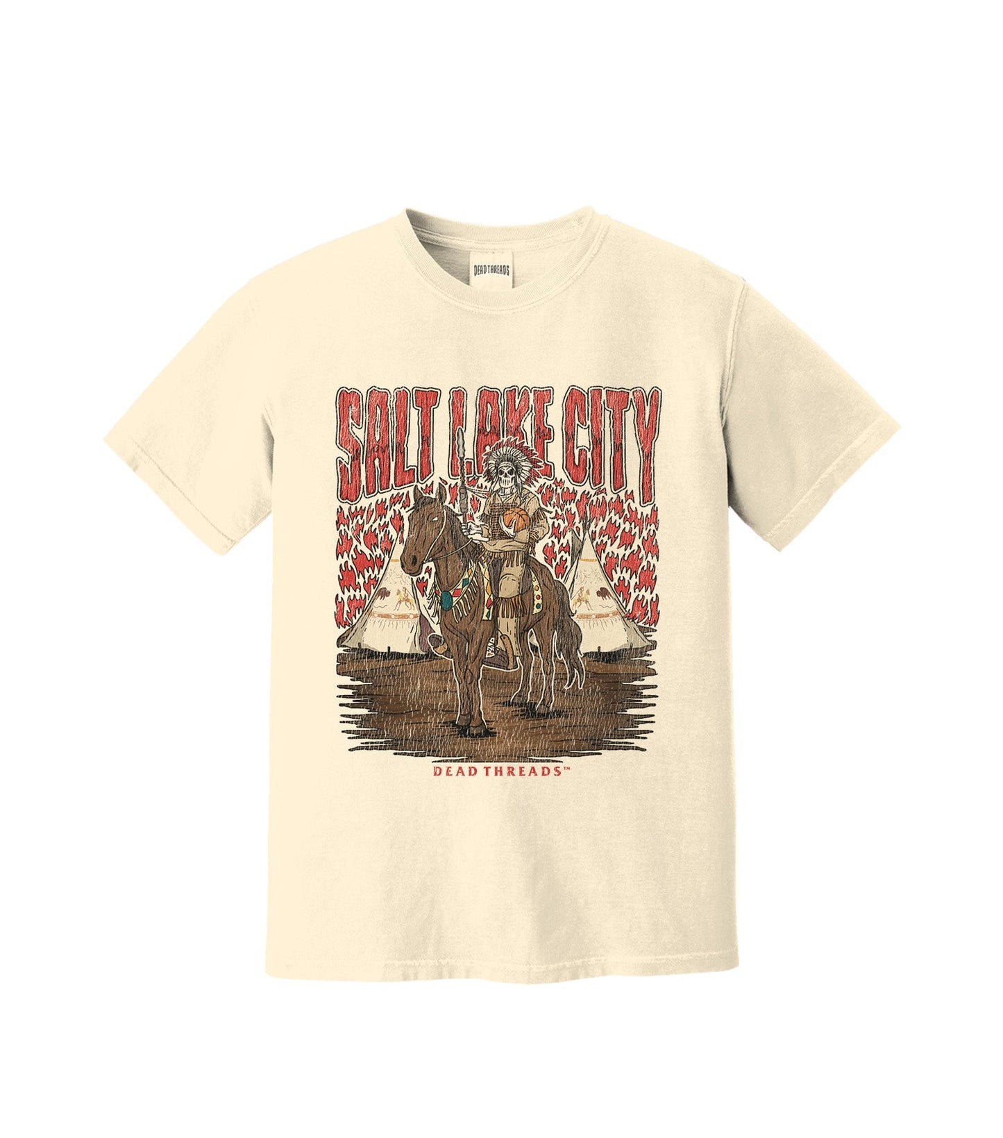 SALT LAKE CITY BASKETBALL – T-Shirt – Dead Threads Apparel