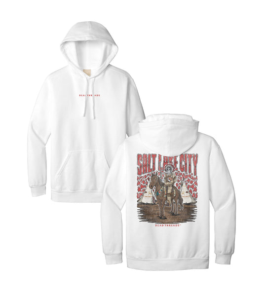 SALT LAKE CITY FOOTBALL - “DT ESSENTIAL" HOODIE – Hoodie – Dead Threads Apparel
