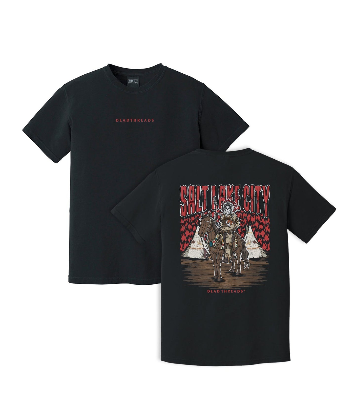 SALT LAKE CITY FOOTBALL - “DT ESSENTIAL" PREMIUM T - SHIRT – T-Shirt – Dead Threads Apparel