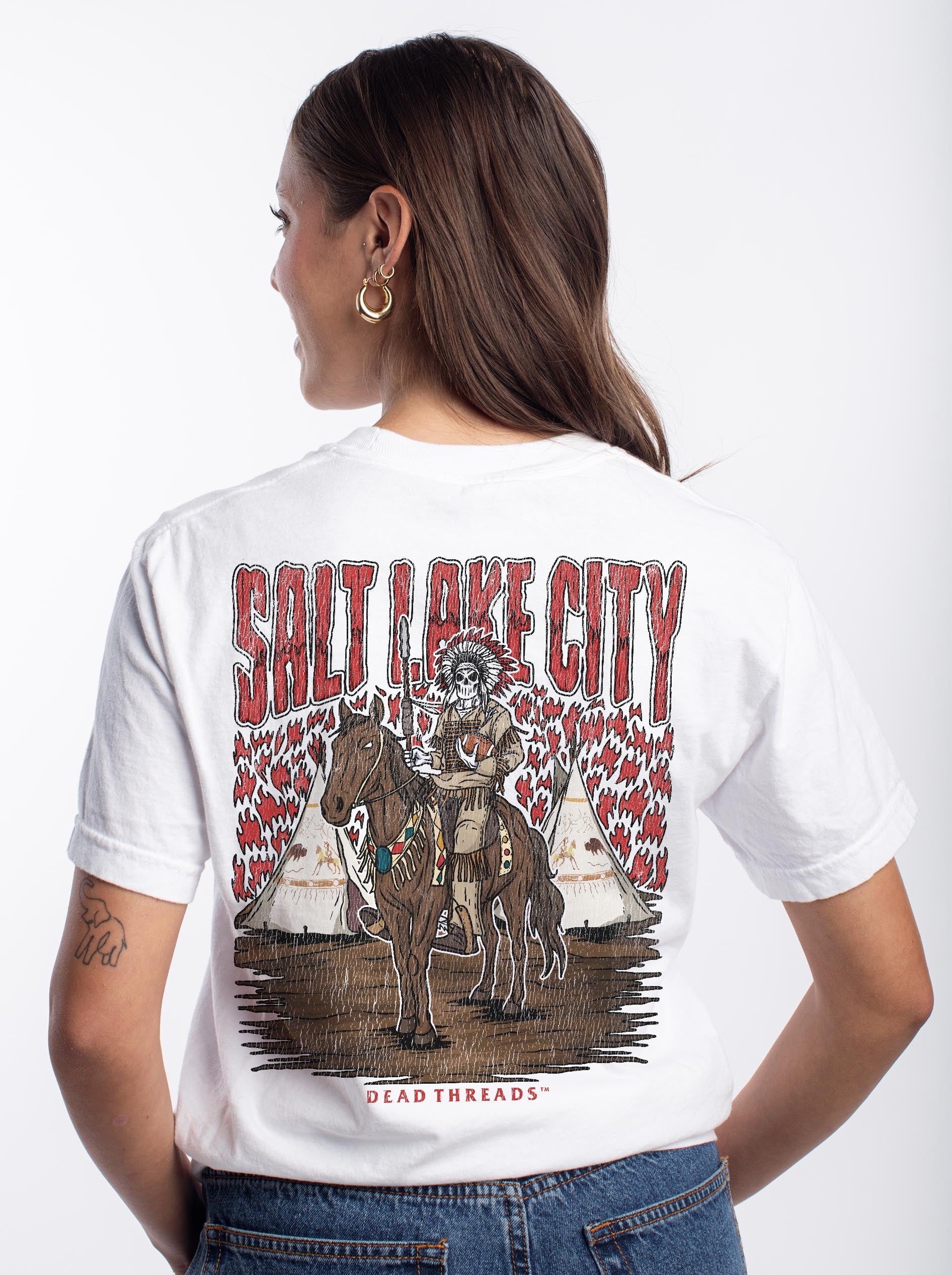 SALT LAKE CITY FOOTBALL - “DT ESSENTIAL" PREMIUM T - SHIRT – T-Shirt – Dead Threads Apparel