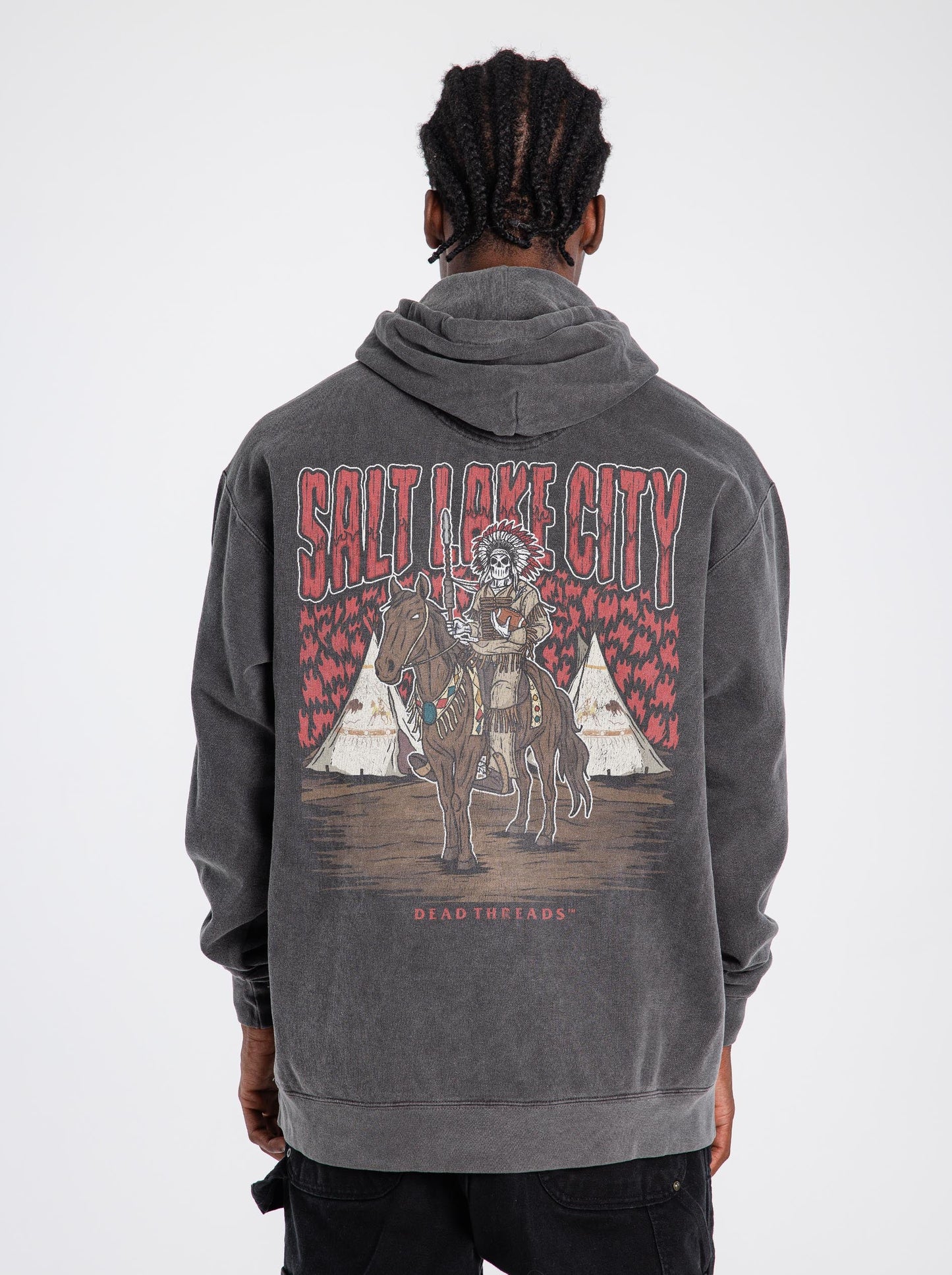 SALT LAKE CITY FOOTBALL - HOODIE – Hoodie – Dead Threads Apparel