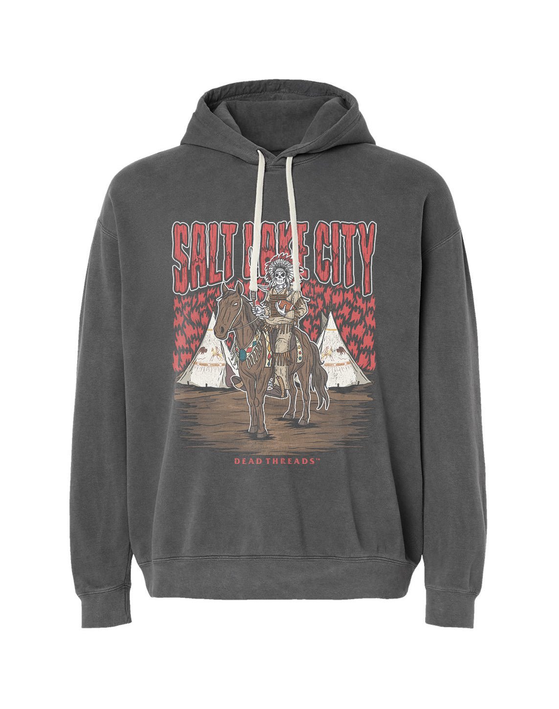 SALT LAKE CITY FOOTBALL - LIGHTWEIGHT HOODIE – Lightweight – Dead Threads Apparel