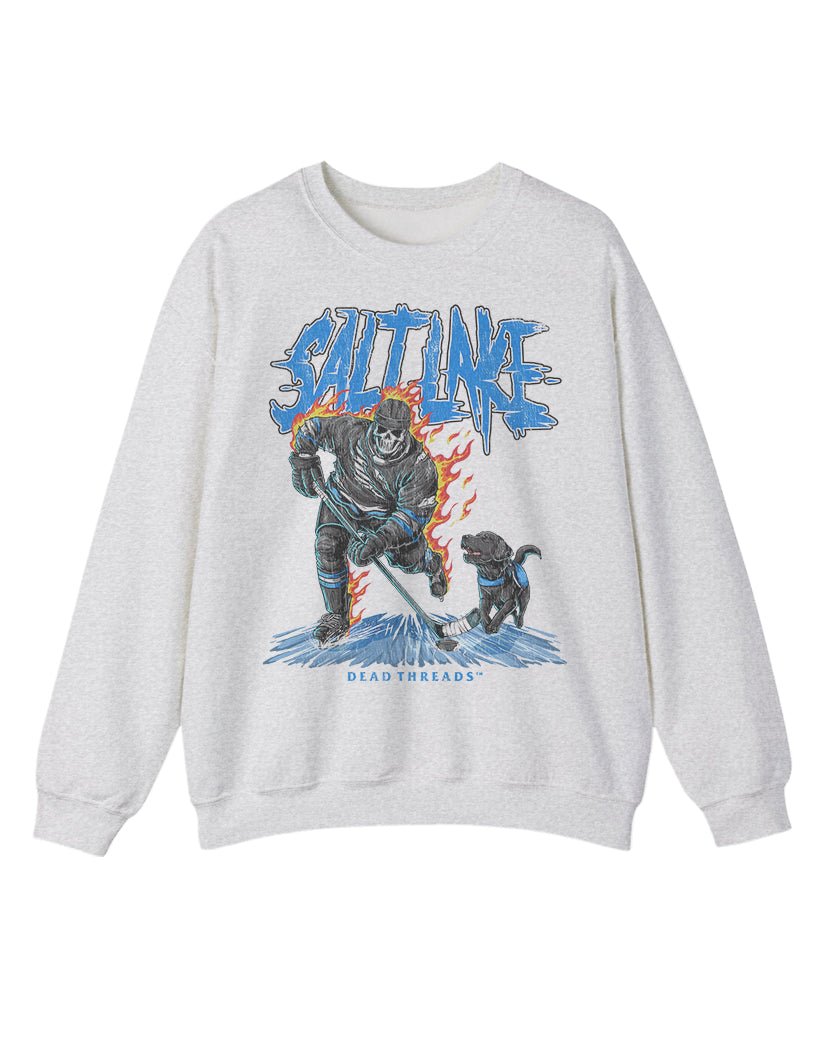 SALT LAKE HOCKEY CREWNECK SWEATSHIRT – Sweatshirt – Dead Threads Apparel