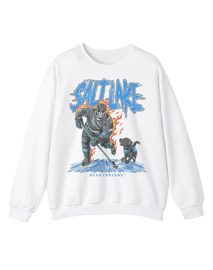 SALT LAKE HOCKEY CREWNECK SWEATSHIRT – Sweatshirt – Dead Threads Apparel