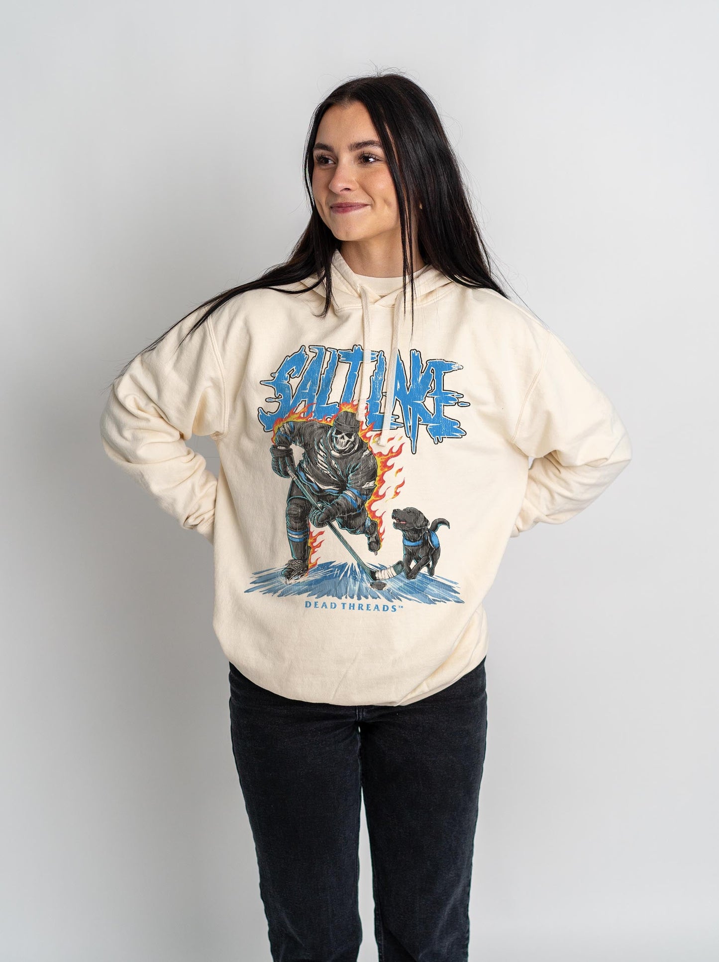 SALT LAKE HOCKEY - LIGHTWEIGHT HOODIE – Lightweight – Dead Threads Apparel