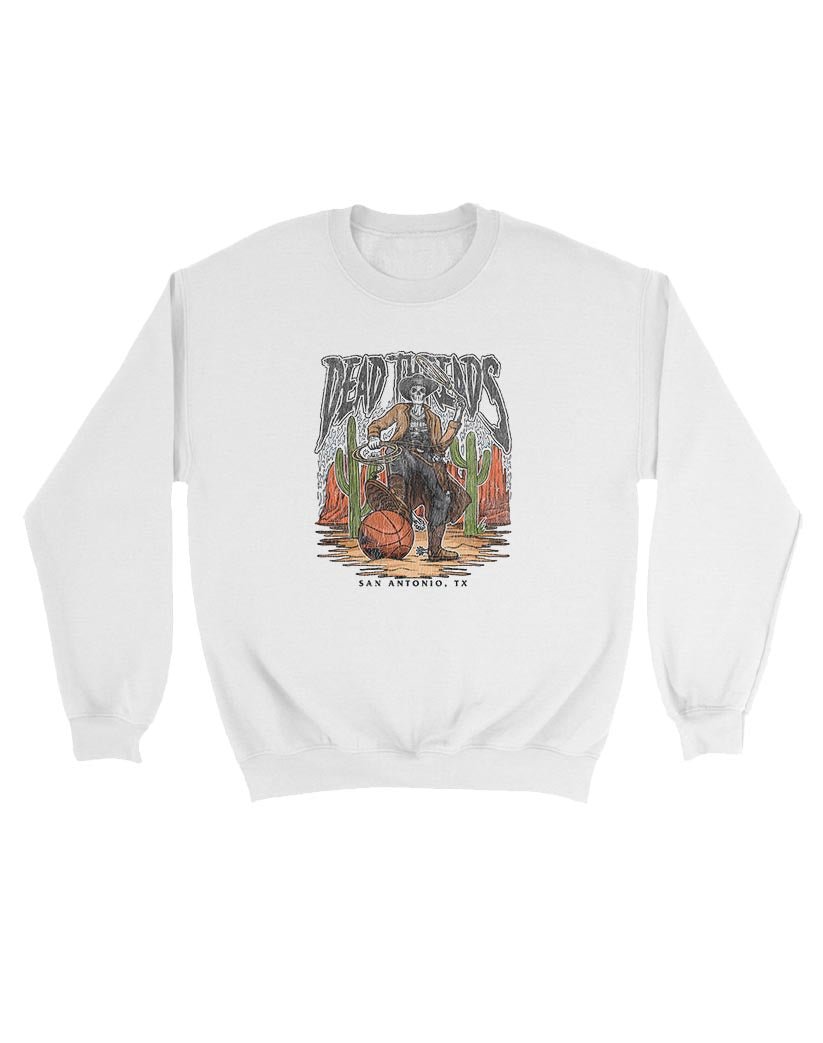 SAN ANTONIO BASKETBALL - KIDS CREWNECK SWEATSHIRT – Kids clothes – Dead Threads Apparel