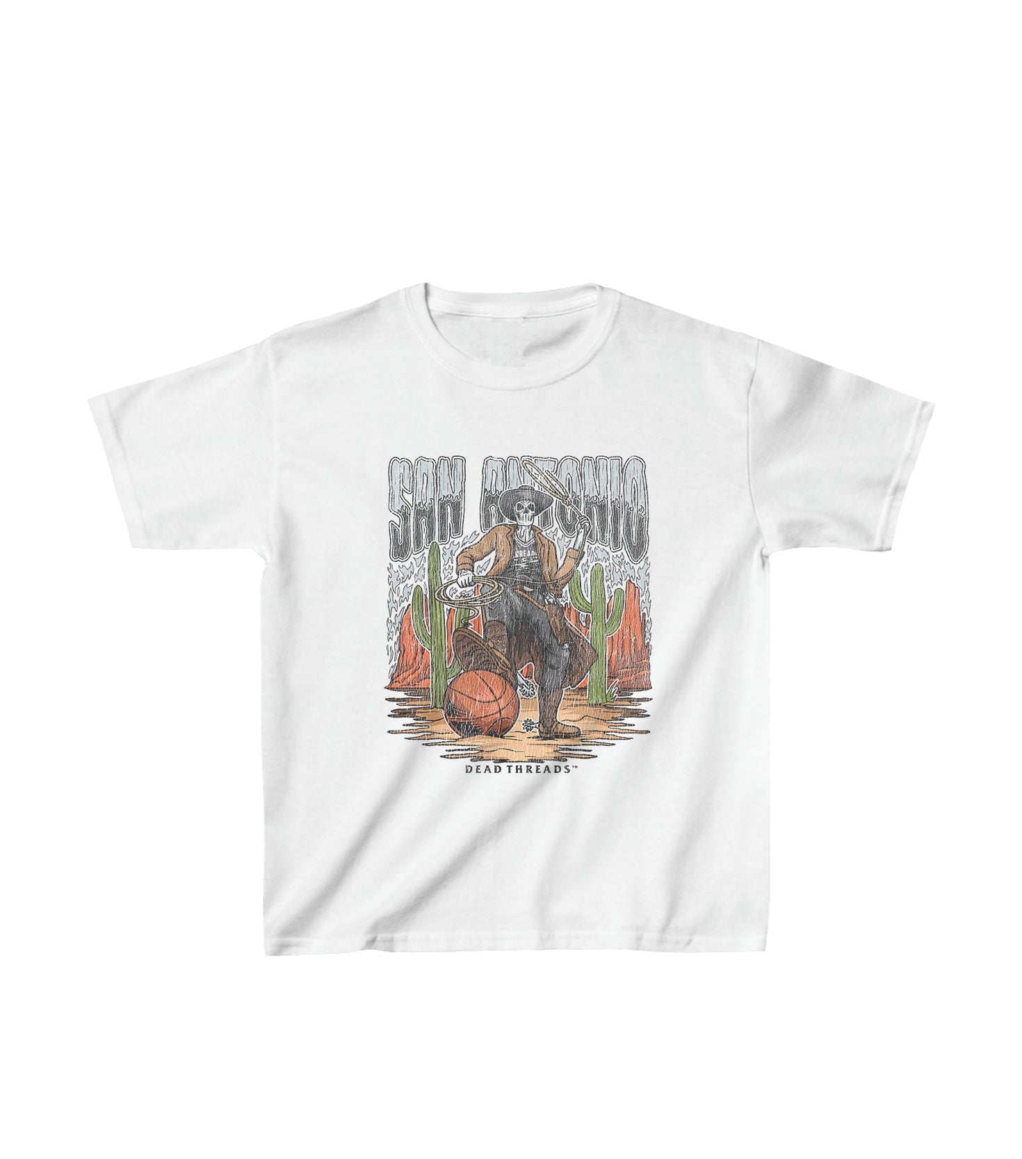 SAN ANTONIO BASKETBALL - KIDS – Kids clothes – Dead Threads Apparel