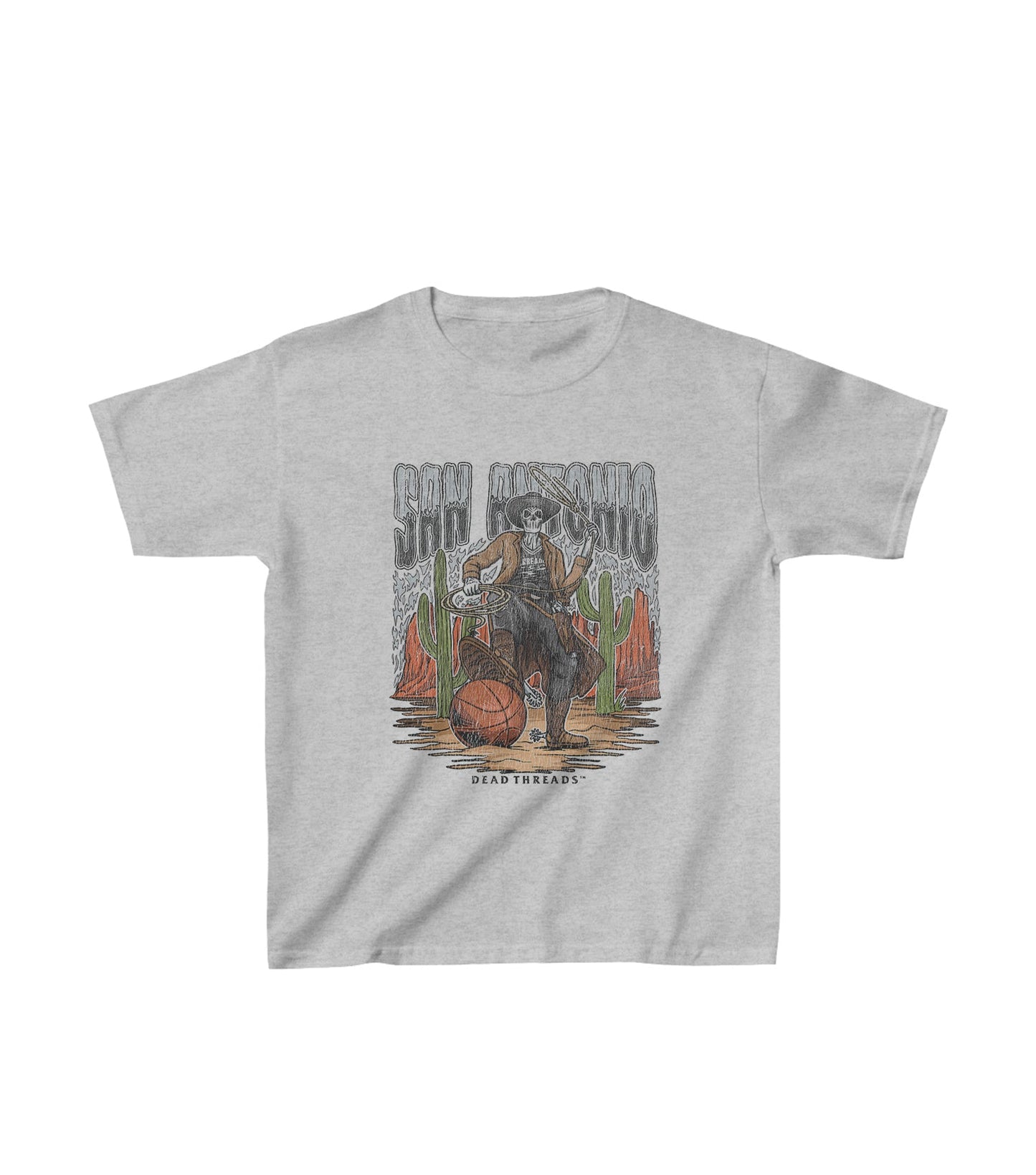 SAN ANTONIO BASKETBALL - KIDS – Kids clothes – Dead Threads Apparel