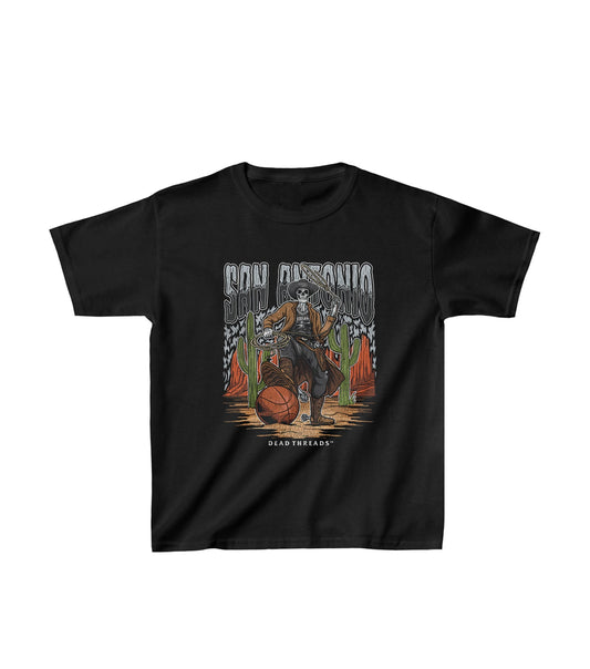 SAN ANTONIO BASKETBALL - KIDS – Kids clothes – Dead Threads Apparel
