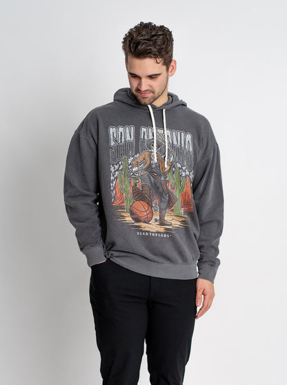 SAN ANTONIO BASKETBALL - LIGHTWEIGHT HOODIE – Lightweight – Dead Threads Apparel