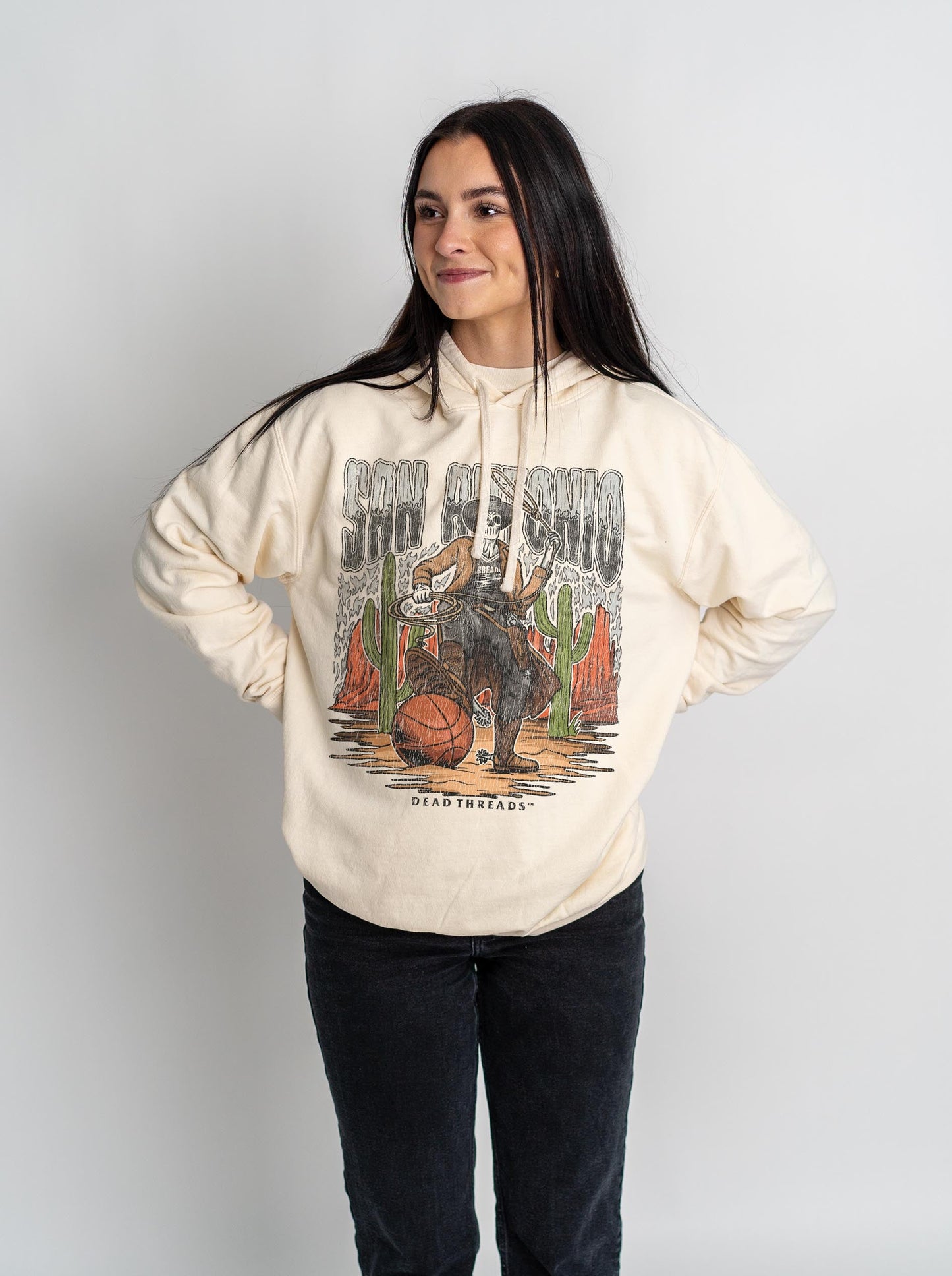 SAN ANTONIO BASKETBALL - LIGHTWEIGHT HOODIE – Lightweight – Dead Threads Apparel
