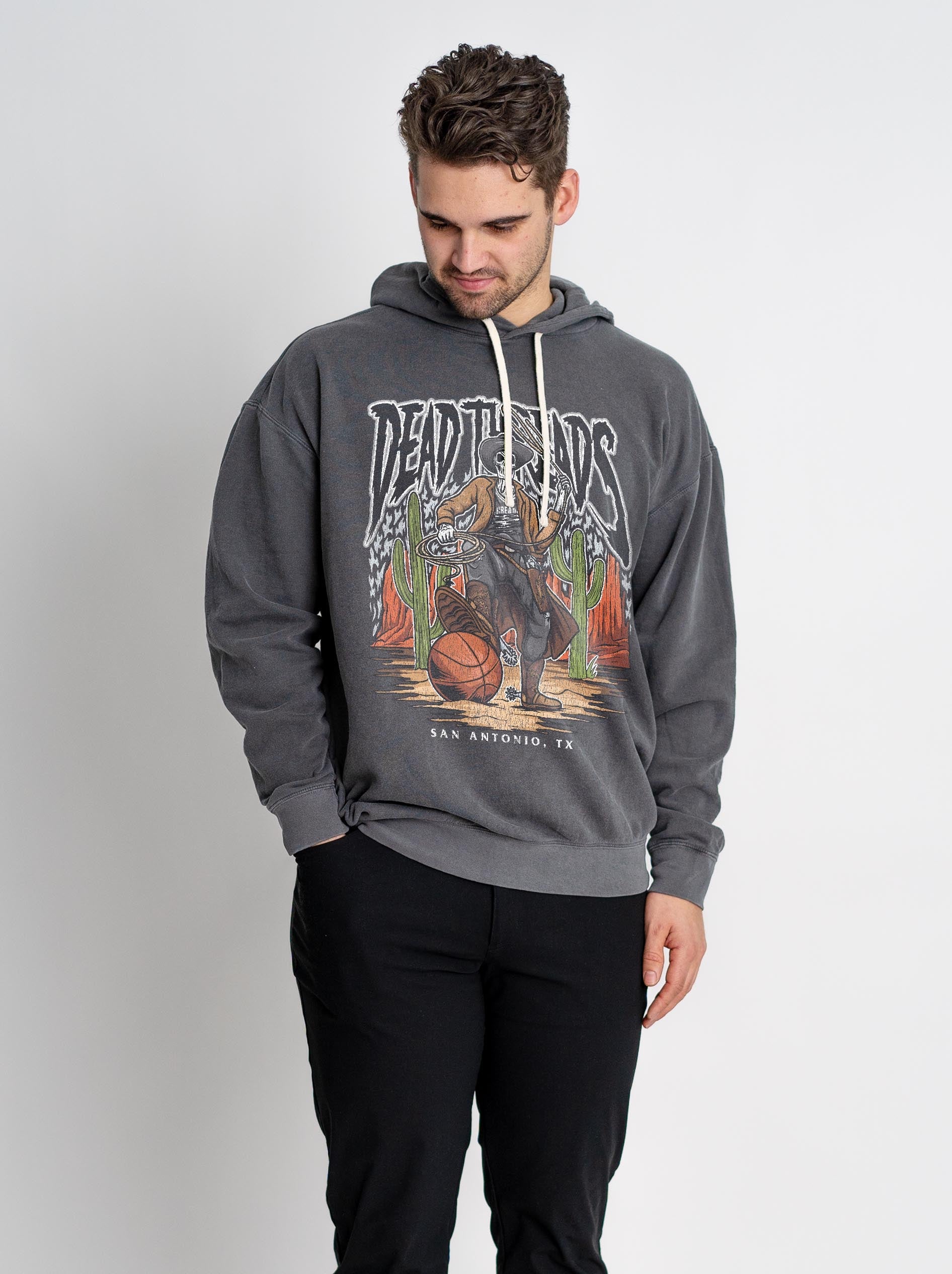 SAN ANTONIO BASKETBALL - LIGHTWEIGHT HOODIE – Lightweight – Dead Threads Apparel