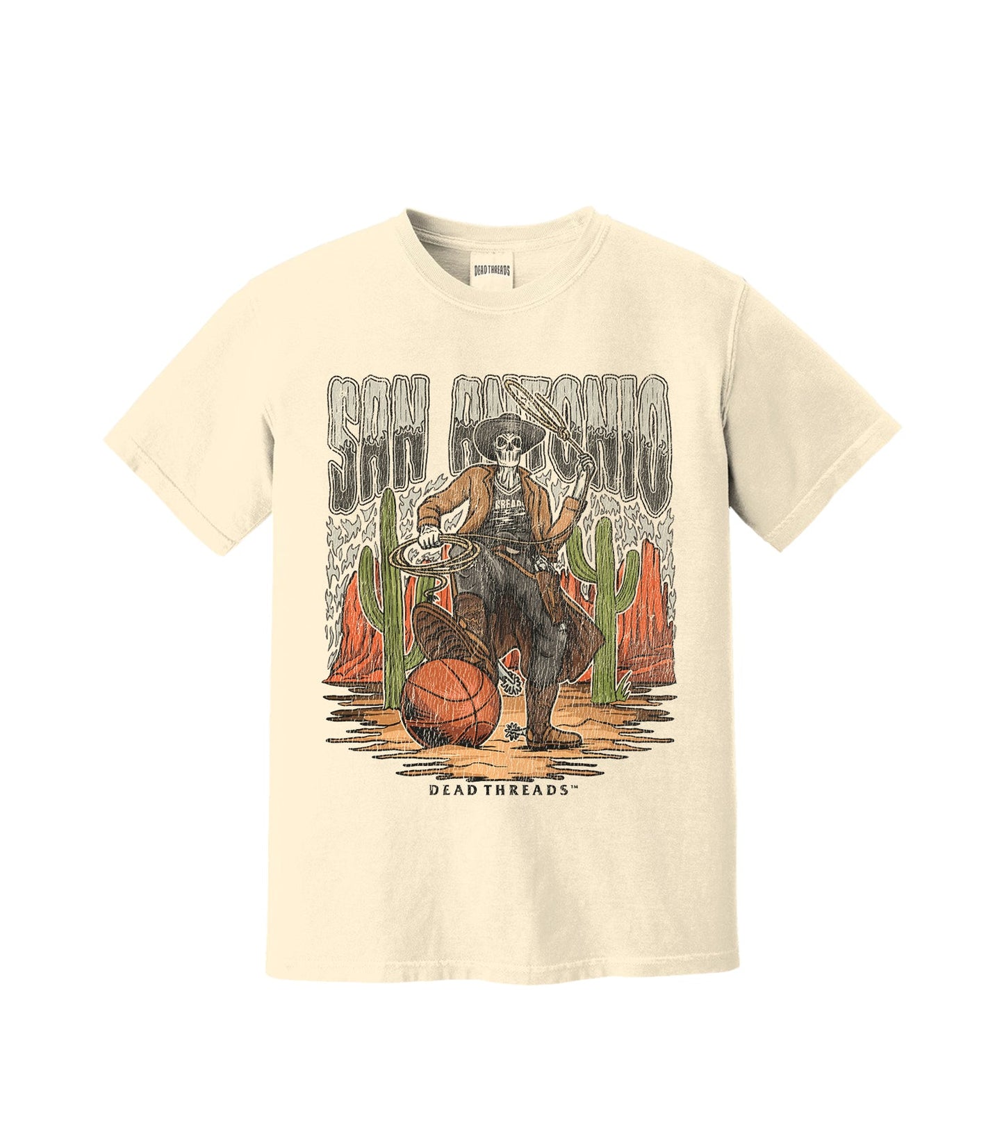 SAN ANTONIO BASKETBALL – T-Shirt – Dead Threads Apparel