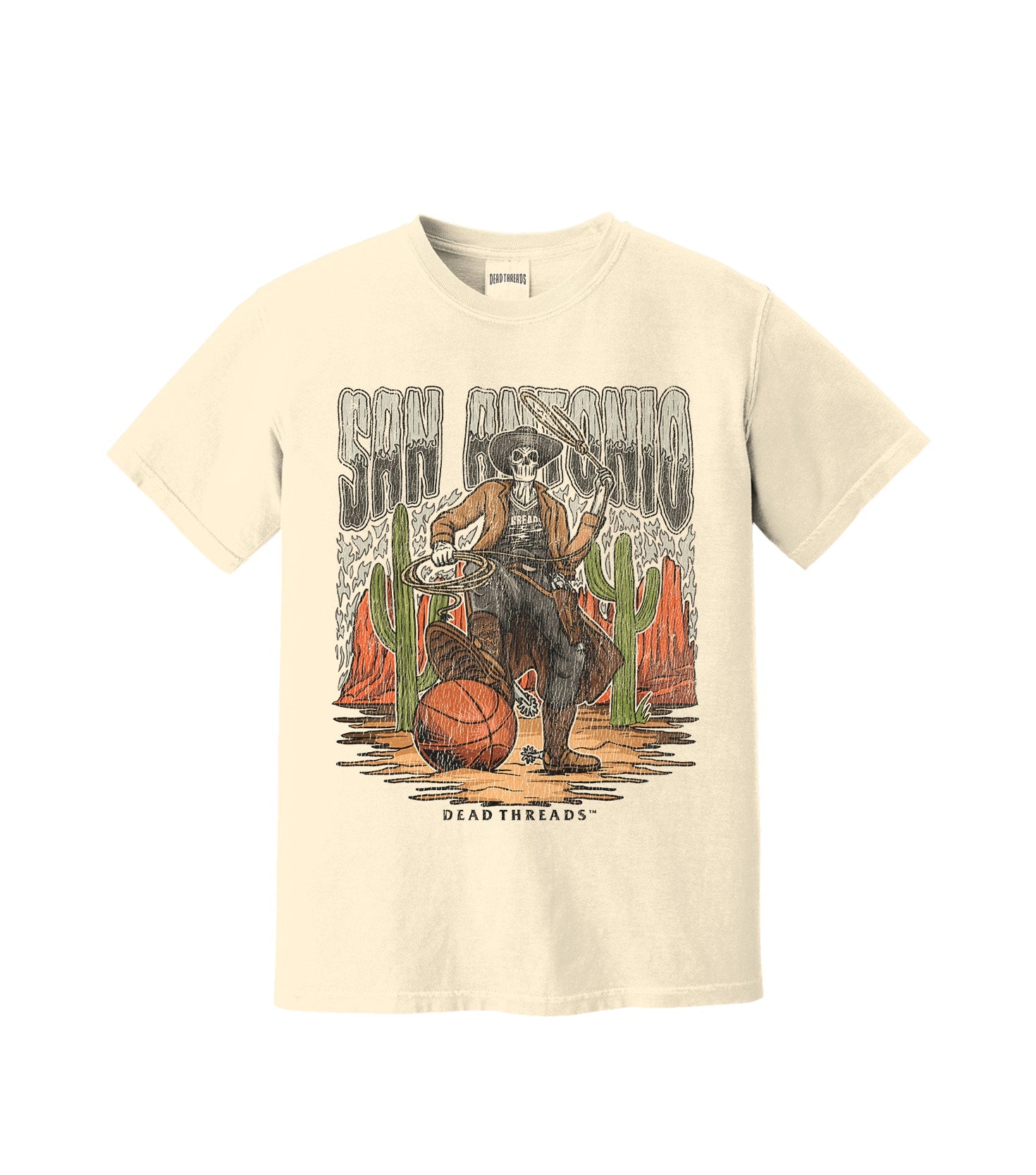 SAN ANTONIO BASKETBALL – T-Shirt – Dead Threads Apparel