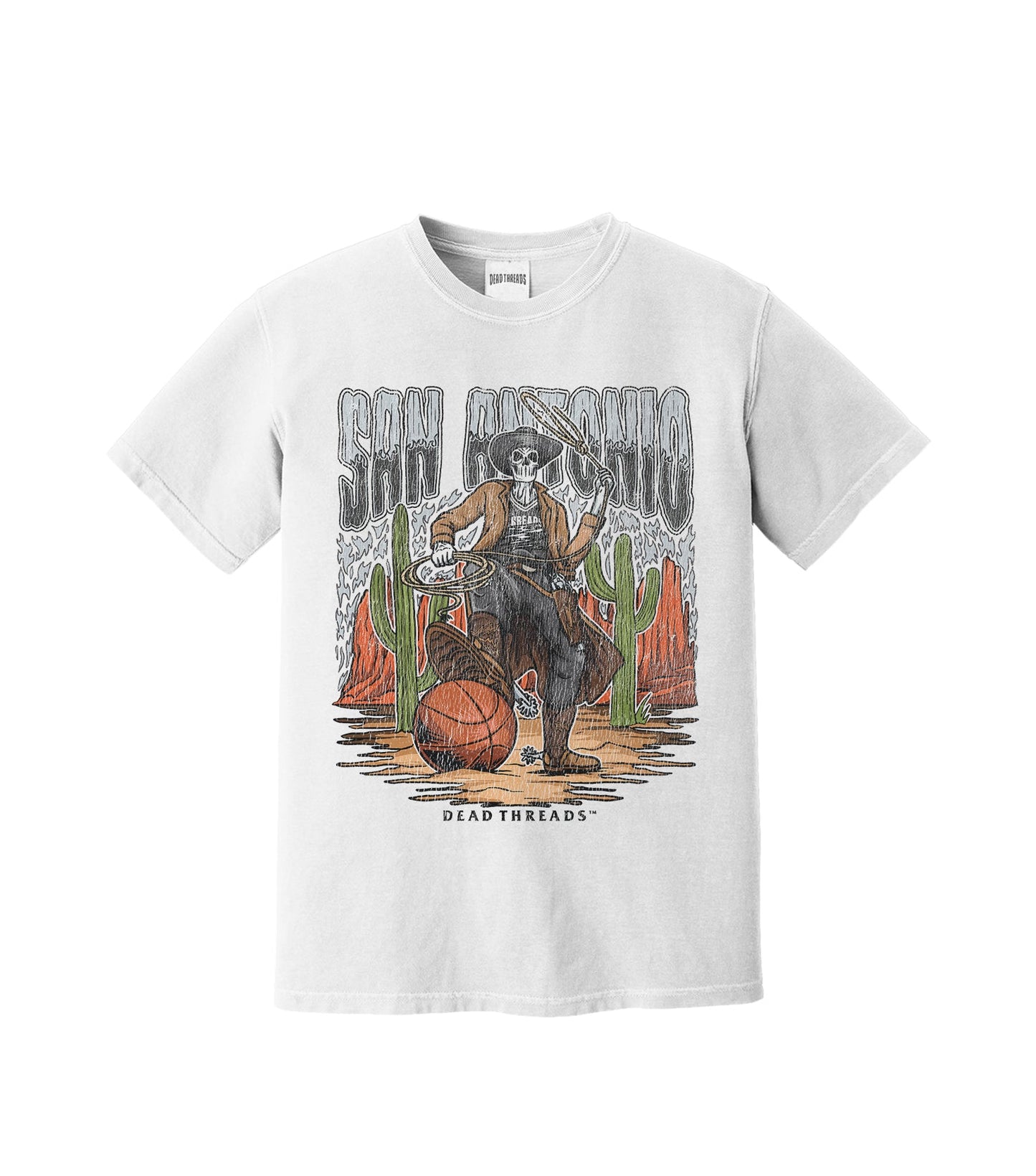 SAN ANTONIO BASKETBALL – T-Shirt – Dead Threads Apparel