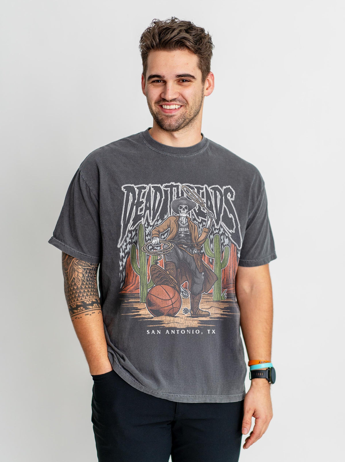 SAN ANTONIO BASKETBALL – T-Shirt – Dead Threads Apparel