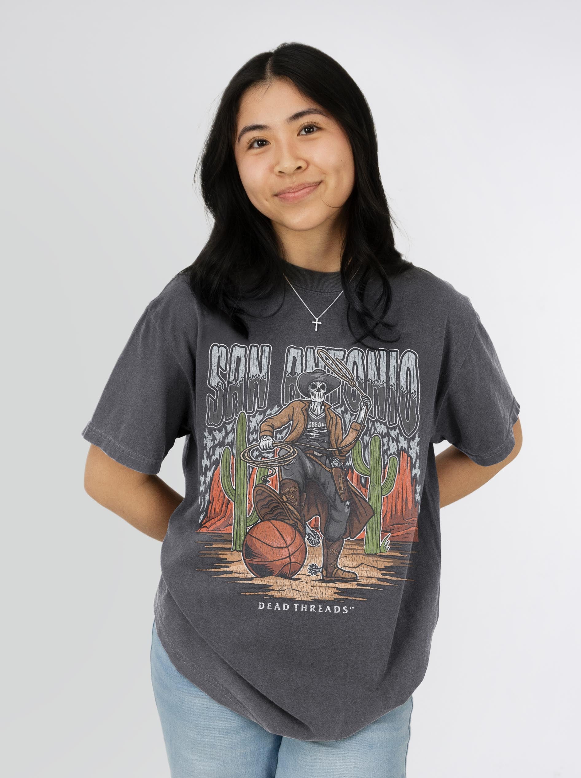 SAN ANTONIO BASKETBALL – T-Shirt – Dead Threads Apparel