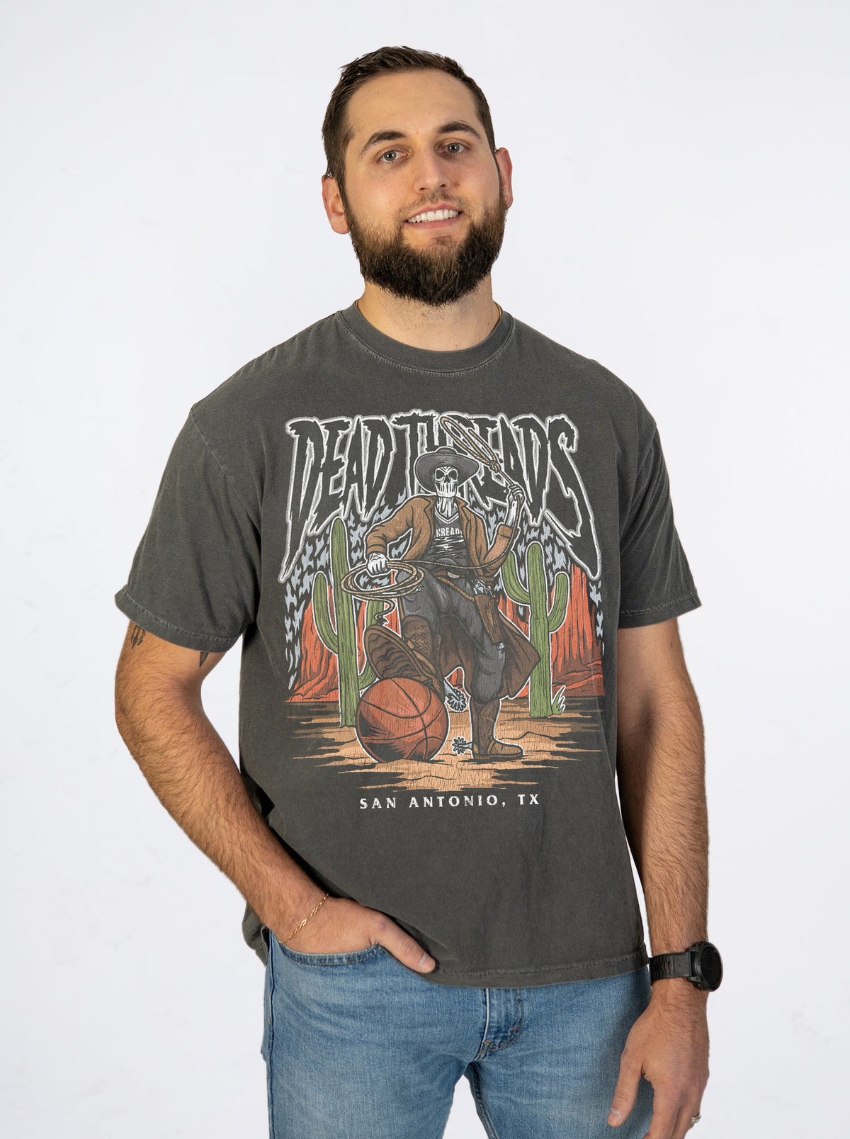 SAN ANTONIO BASKETBALL – T-Shirt – Dead Threads Apparel