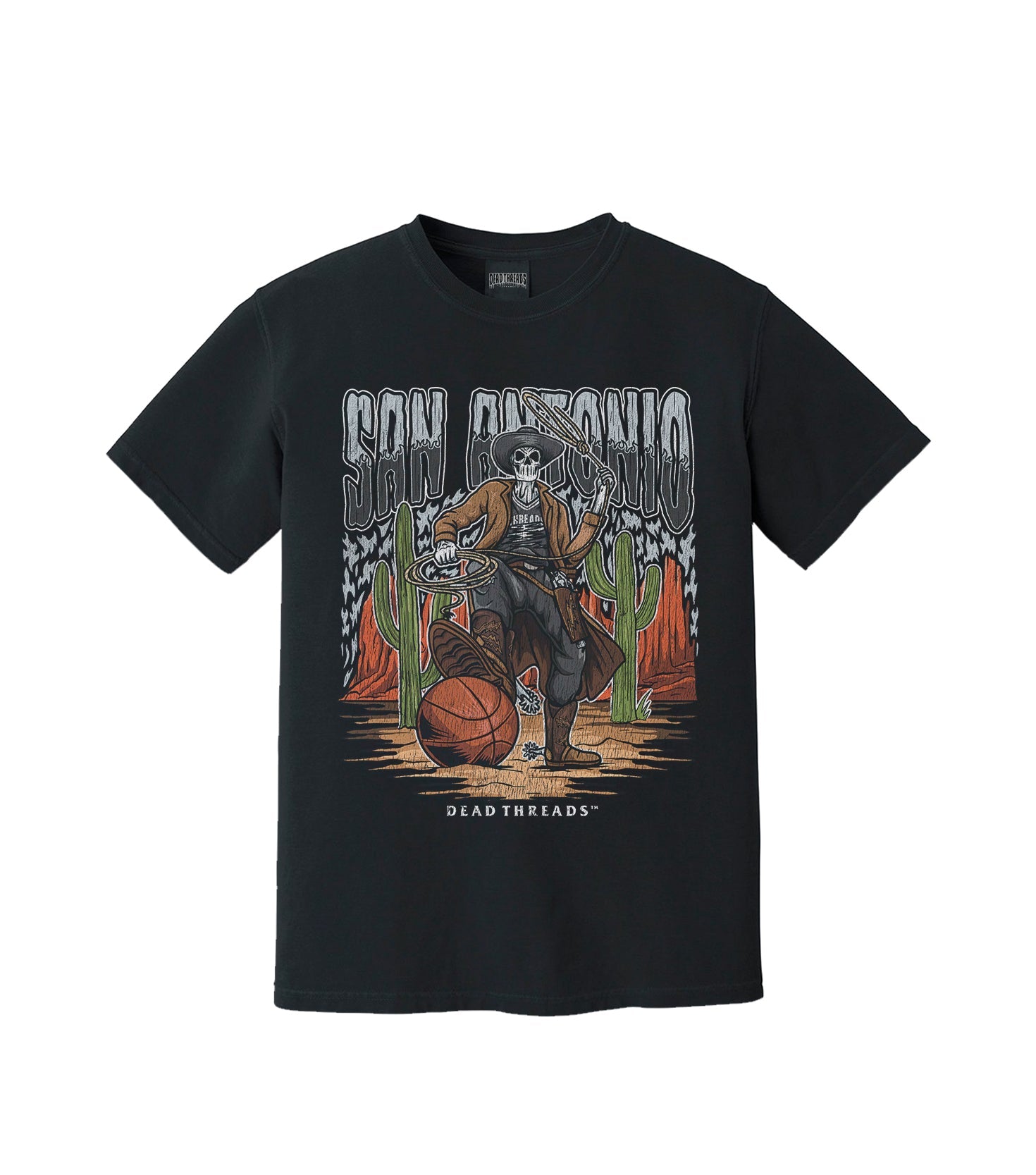 SAN ANTONIO BASKETBALL – T-Shirt – Dead Threads Apparel
