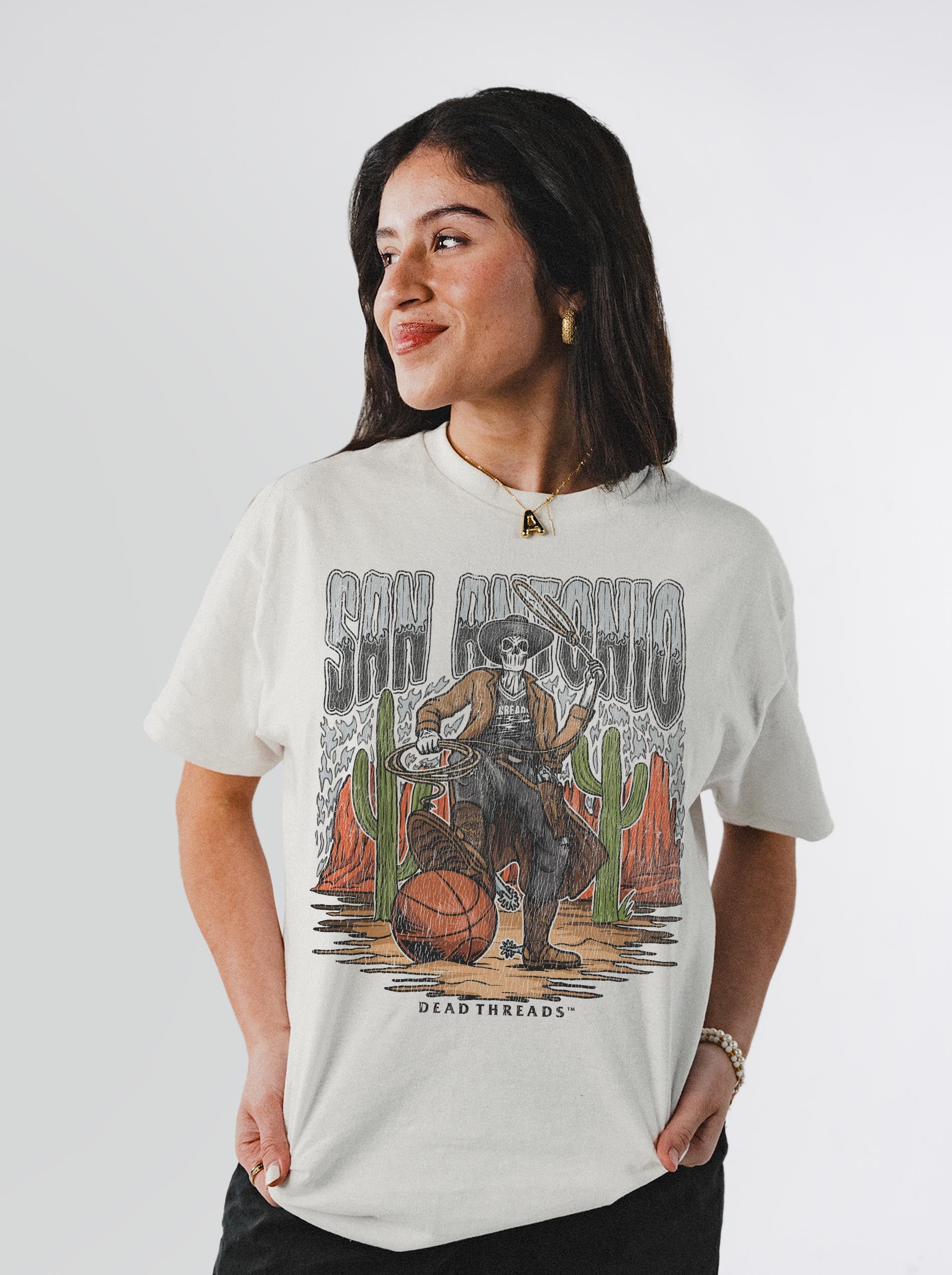 SAN ANTONIO BASKETBALL – T-Shirt – Dead Threads Apparel