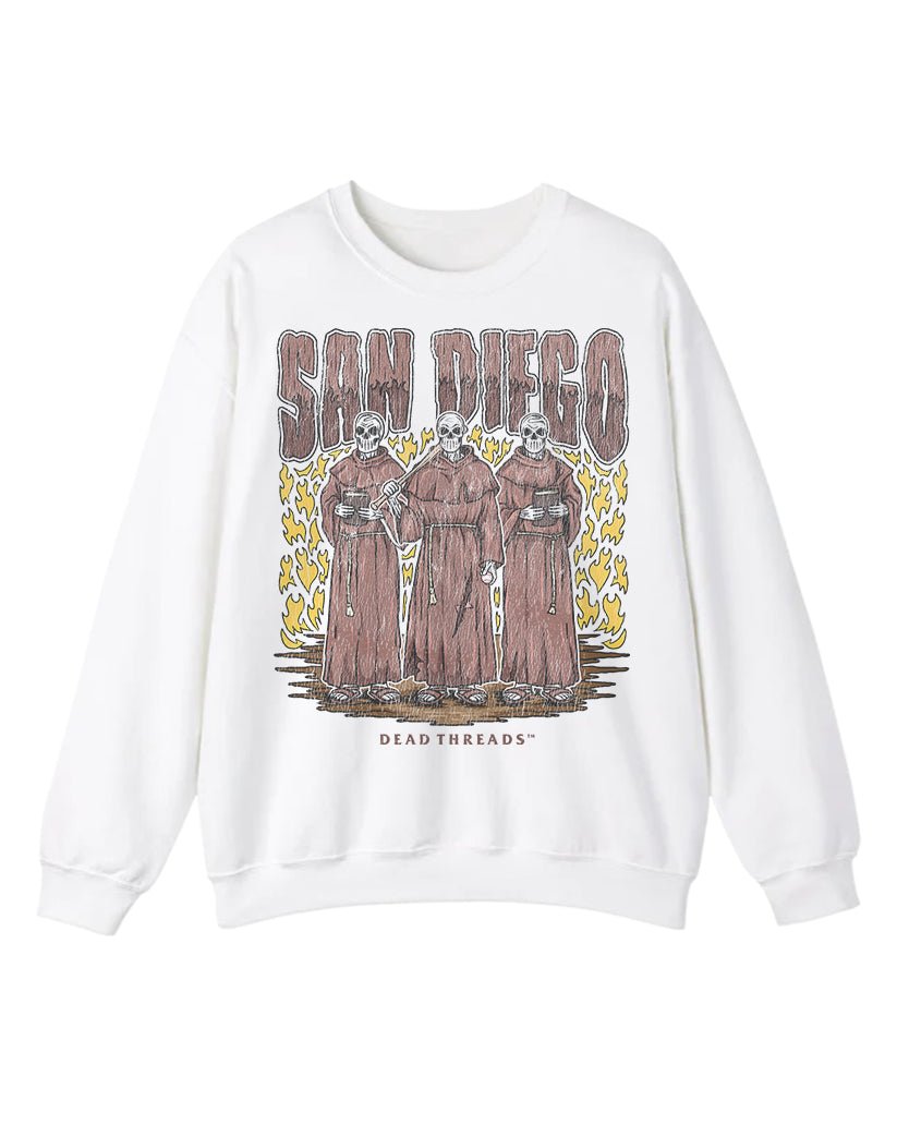 SAN DIEGO BASEBALL CREWNECK SWEATSHIRT – Sweatshirt – Dead Threads Apparel