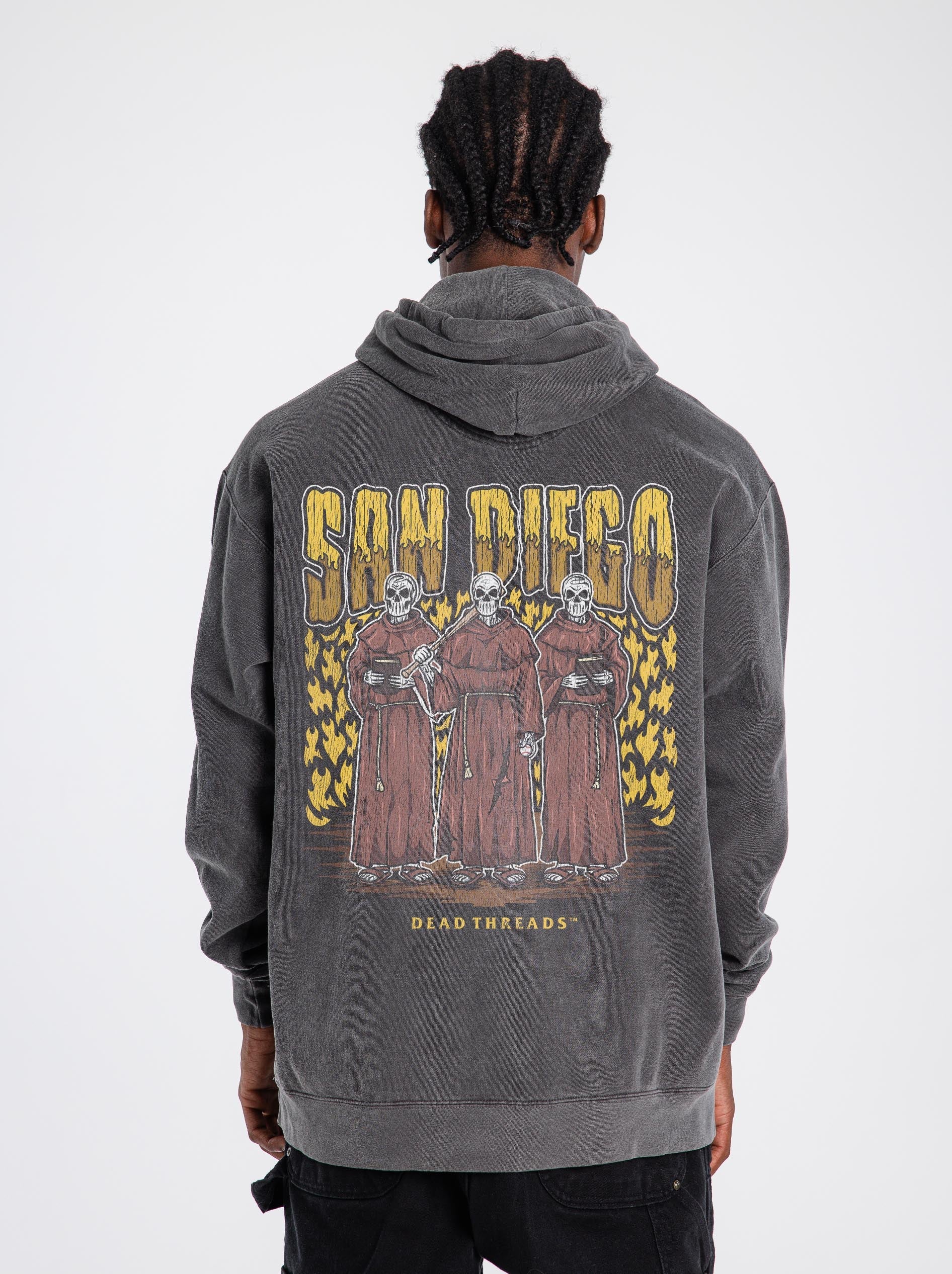 SAN DIEGO BASEBALL - “DT ESSENTIAL" HOODIE – Hoodie – Dead Threads Apparel