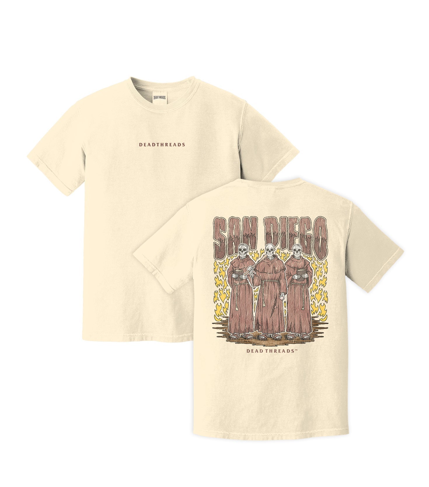 SAN DIEGO BASEBALL - “DT ESSENTIAL" PREMIUM T - SHIRT – T-Shirt – Dead Threads Apparel
