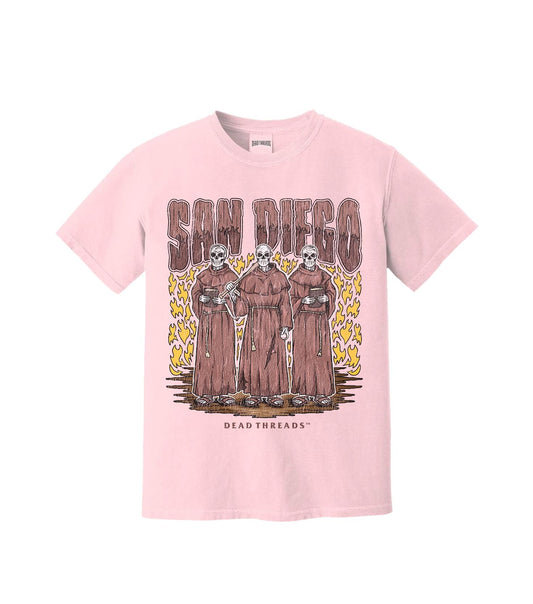SAN DIEGO BASEBALL - PINK – T-Shirt – Dead Threads Apparel