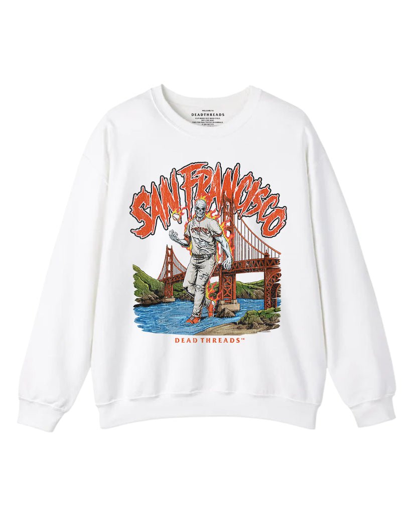 SAN FRANCISCO BASEBALL CREWNECK SWEATSHIRT – Sweatshirt – Dead Threads Apparel