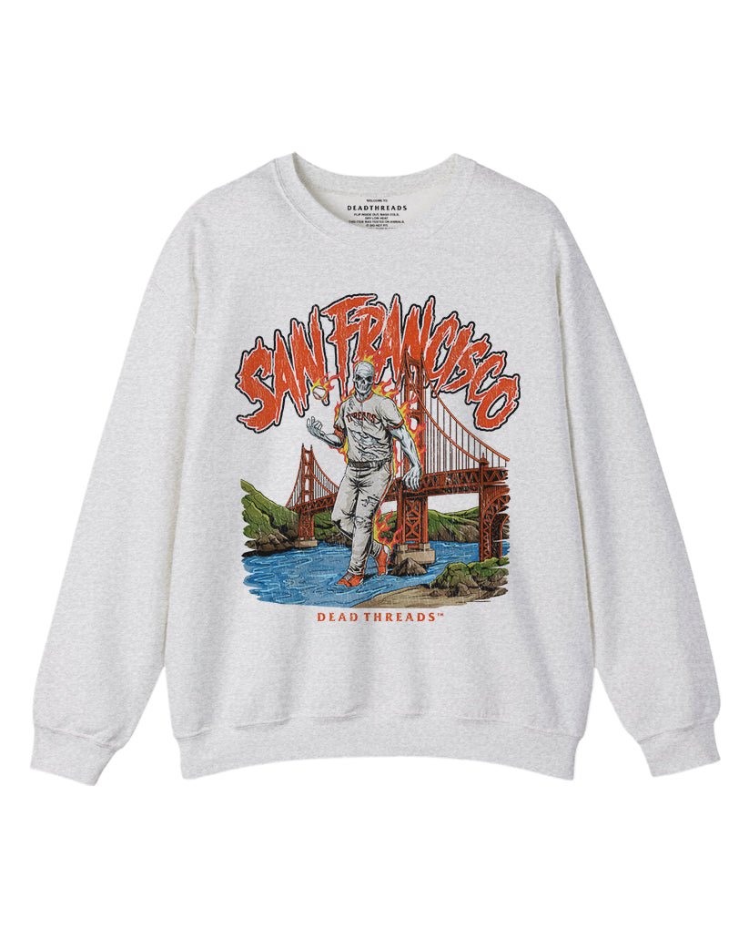 SAN FRANCISCO BASEBALL CREWNECK SWEATSHIRT – Sweatshirt – Dead Threads Apparel
