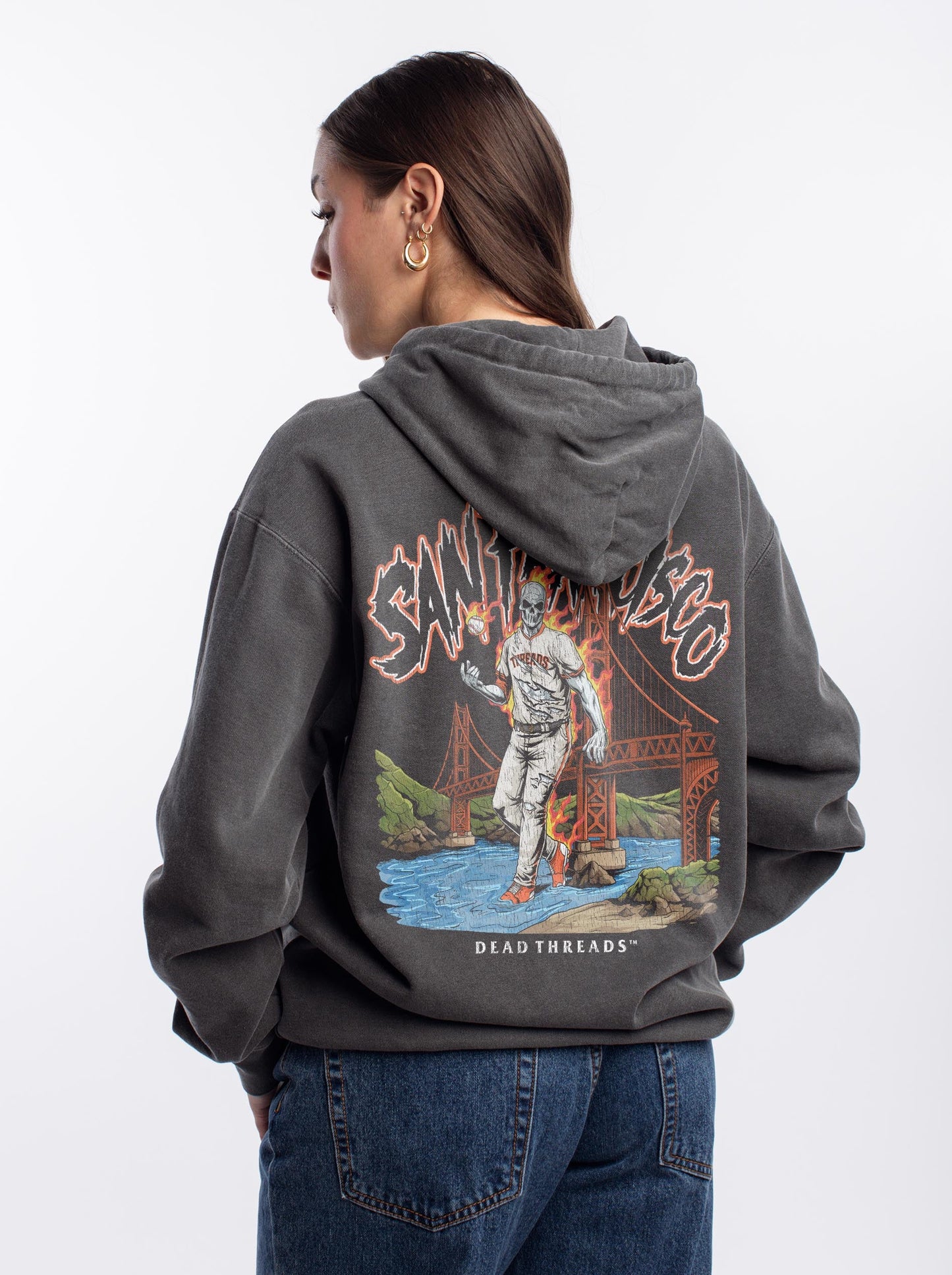 SAN FRANCISCO BASEBALL - “DT ESSENTIAL" HOODIE – Hoodie – Dead Threads Apparel