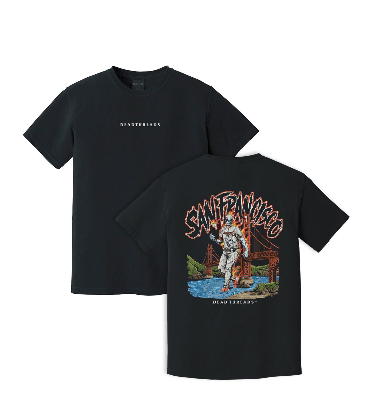 SAN FRANCISCO BASEBALL - “DT ESSENTIAL" PREMIUM T - SHIRT – T-Shirt – Dead Threads Apparel