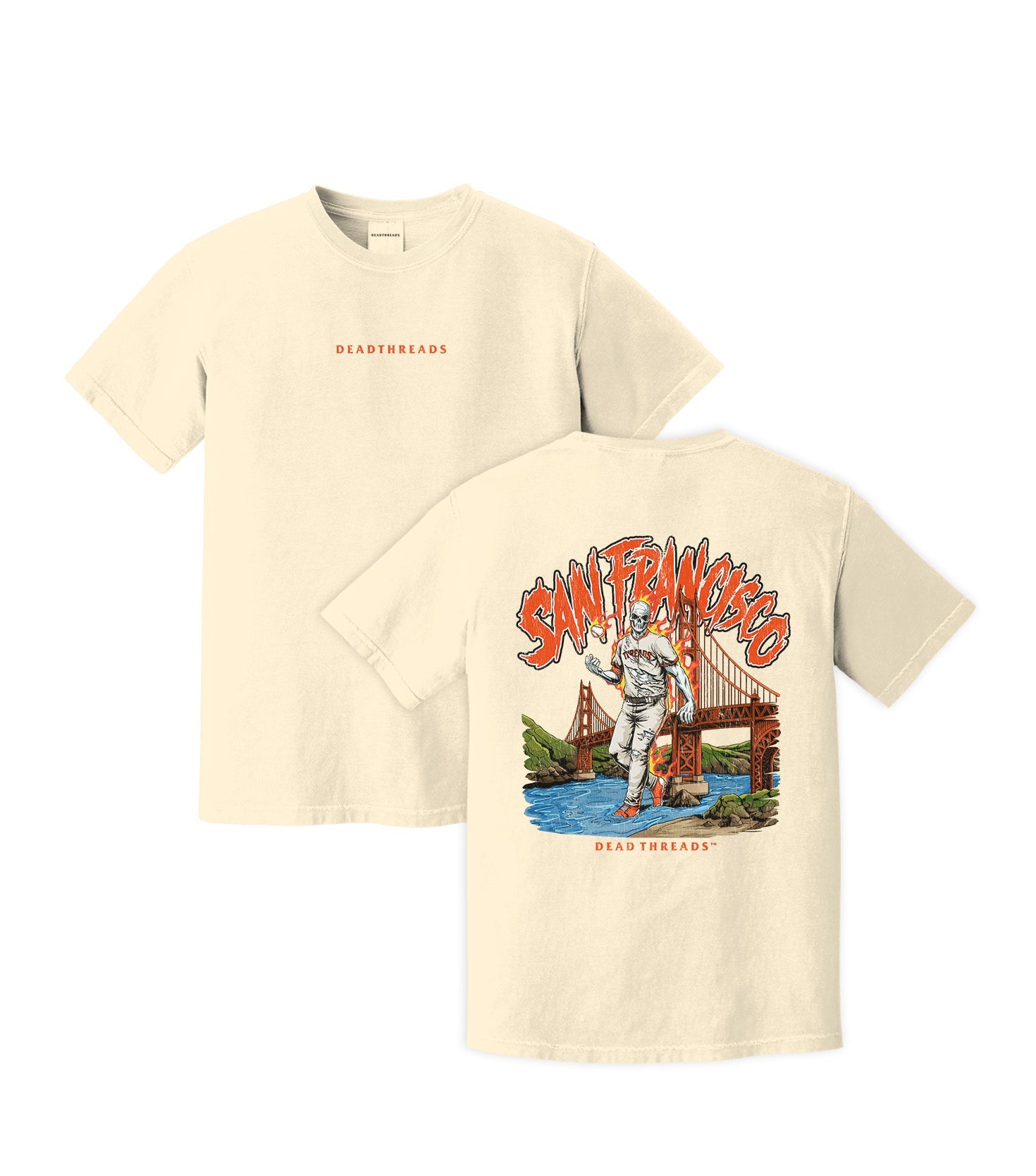 SAN FRANCISCO BASEBALL - “DT ESSENTIAL" PREMIUM T - SHIRT – T-Shirt – Dead Threads Apparel