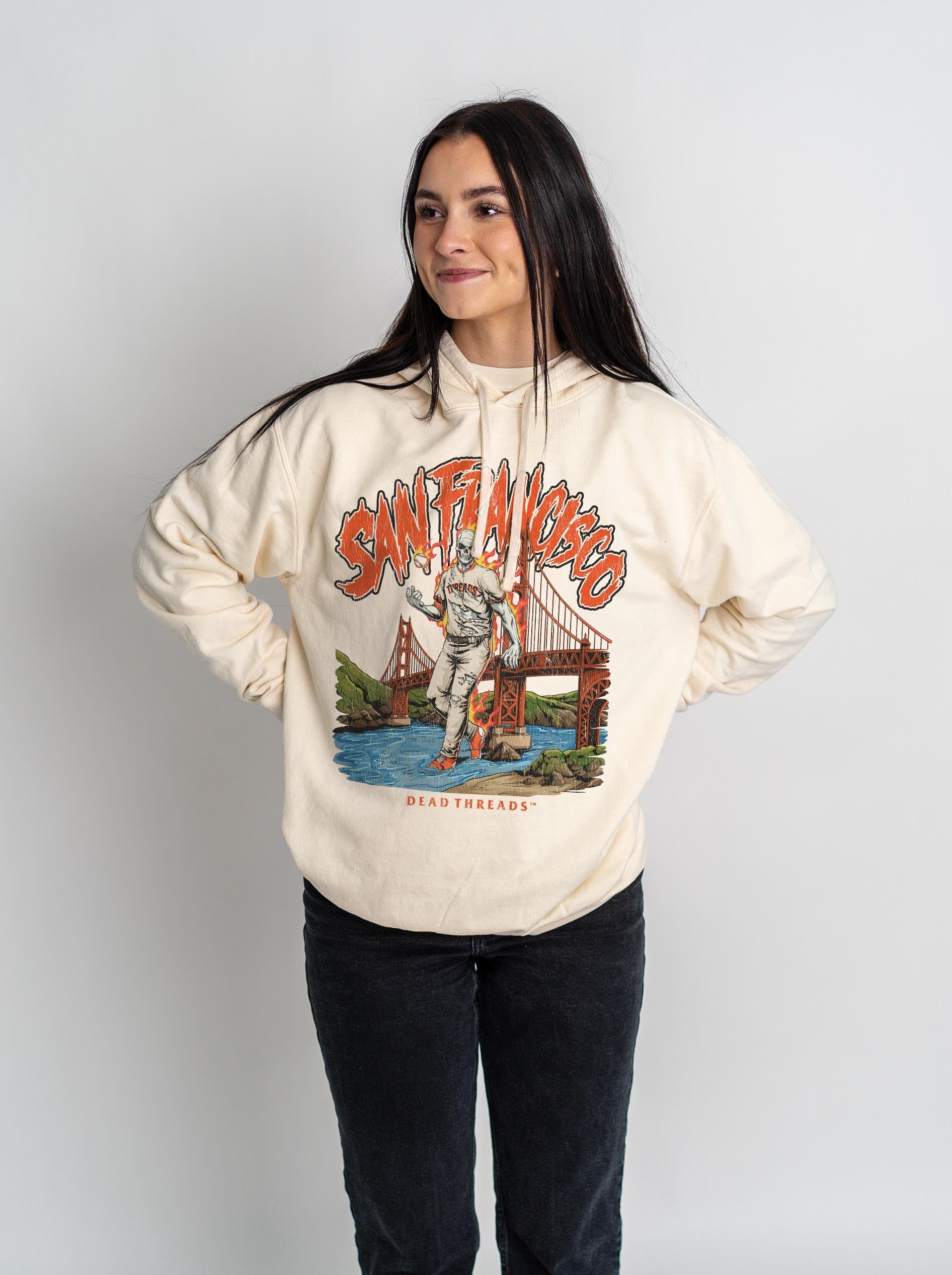 SAN FRANCISCO BASEBALL - LIGHTWEIGHT HOODIE – Lightweight – Dead Threads Apparel