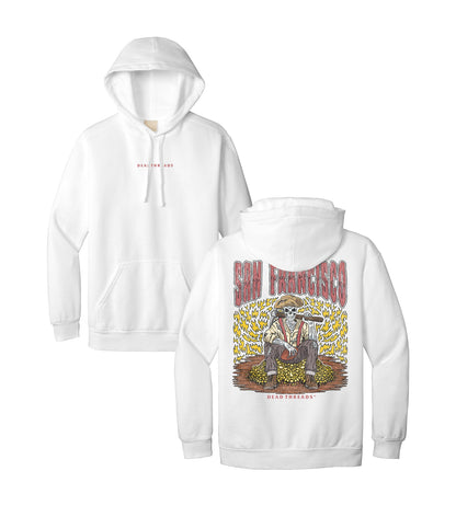 SAN FRANCISCO FOOTBALL - “DT ESSENTIAL" HOODIE – Hoodie – Dead Threads Apparel