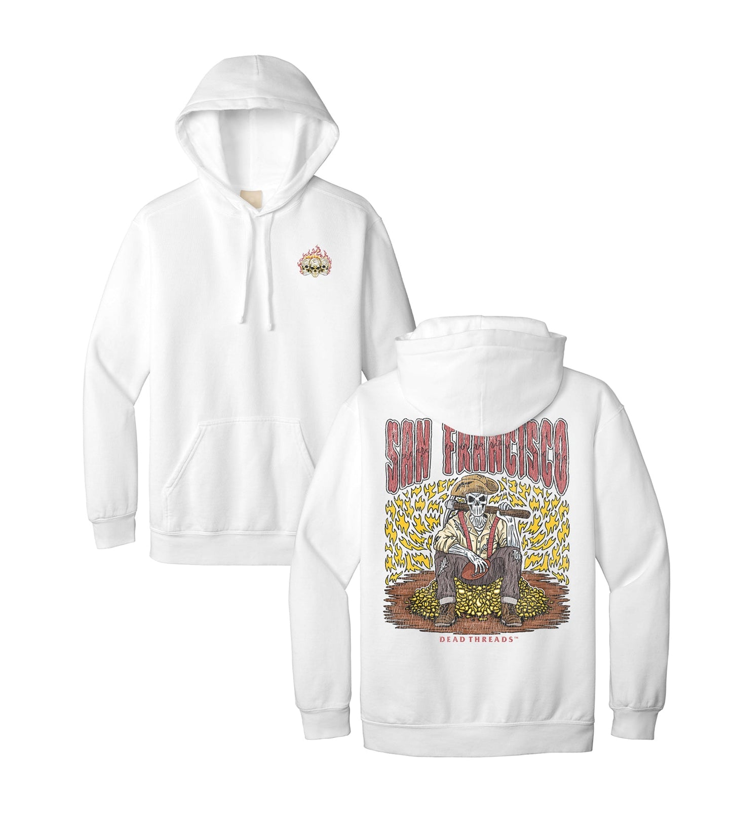 SAN FRANCISCO FOOTBALL - HOODIE – Hoodie – Dead Threads Apparel