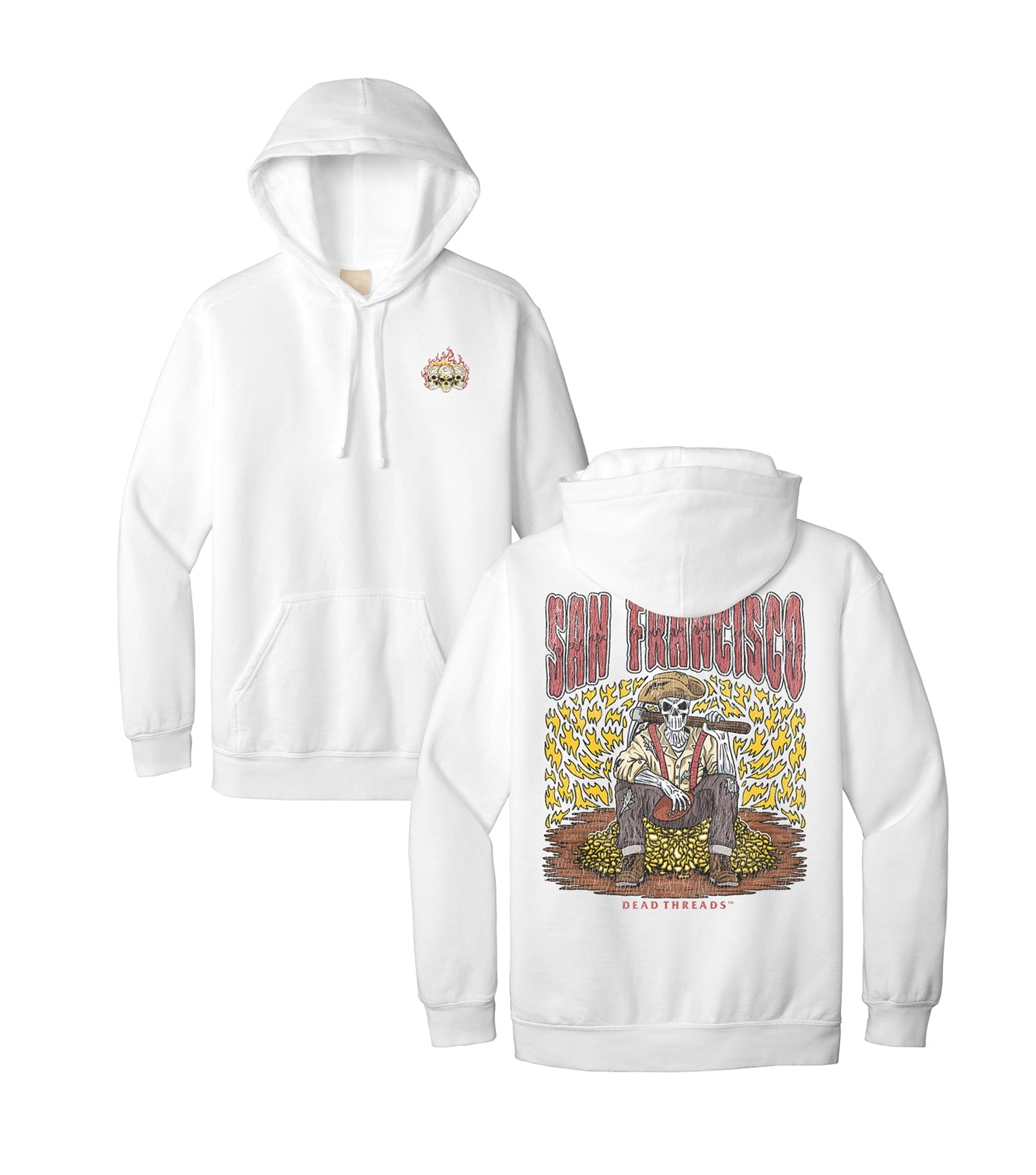 SAN FRANCISCO FOOTBALL - HOODIE – Hoodie – Dead Threads Apparel