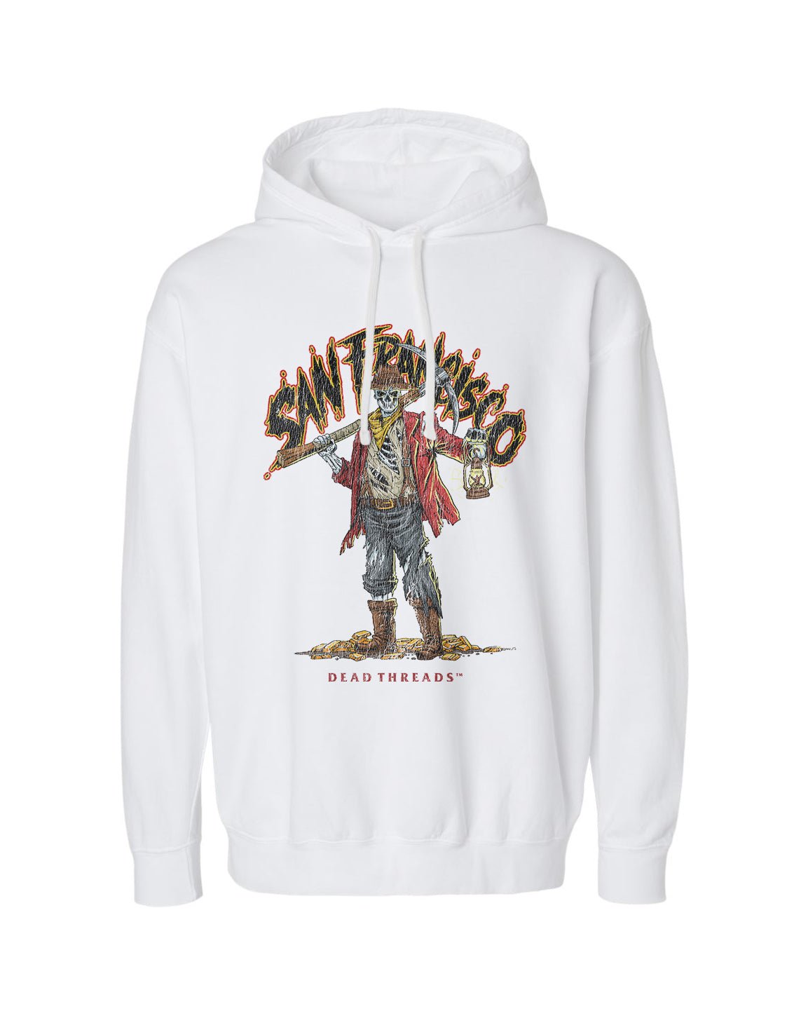 SAN FRANCISCO FOOTBALL - LIGHTWEIGHT HOODIE – Lightweight – Dead Threads Apparel