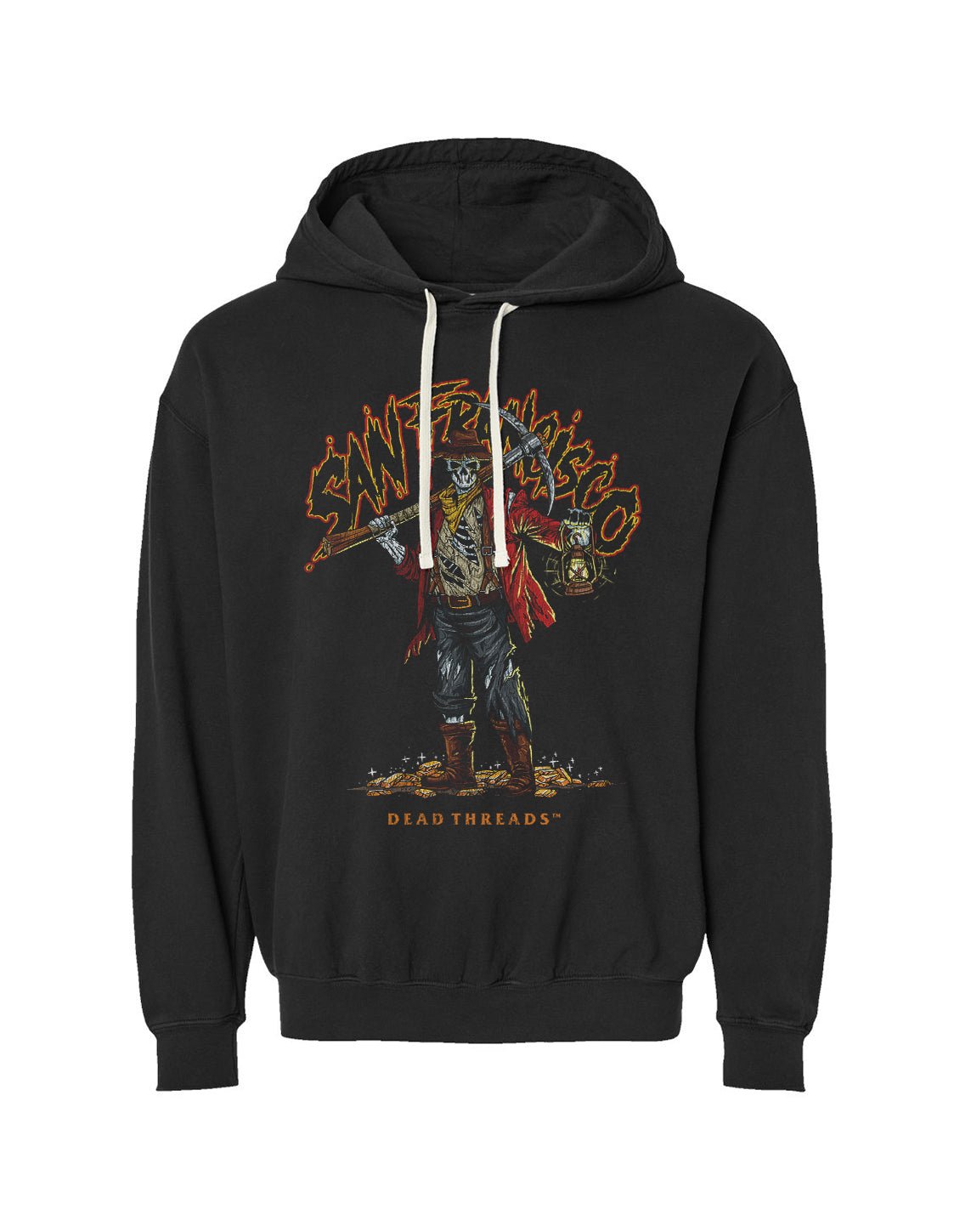 SAN FRANCISCO FOOTBALL - LIGHTWEIGHT HOODIE – Lightweight – Dead Threads Apparel