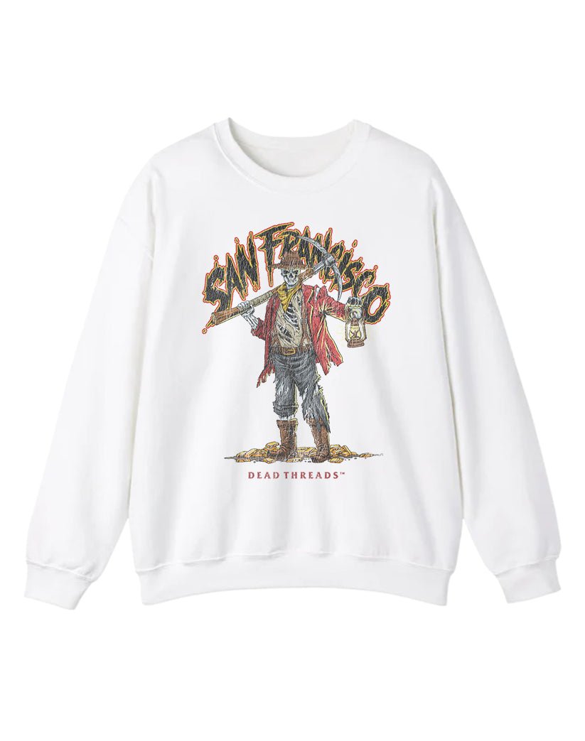 SAN FRANCISCO FOOTBALL v2 CREWNECK SWEATSHIRT – Sweatshirt – Dead Threads Apparel