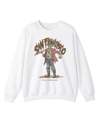 SAN FRANCISCO FOOTBALL v2 CREWNECK SWEATSHIRT – Sweatshirt – Dead Threads Apparel