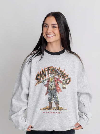 SAN FRANCISCO FOOTBALL v2 CREWNECK SWEATSHIRT – Sweatshirt – Dead Threads Apparel