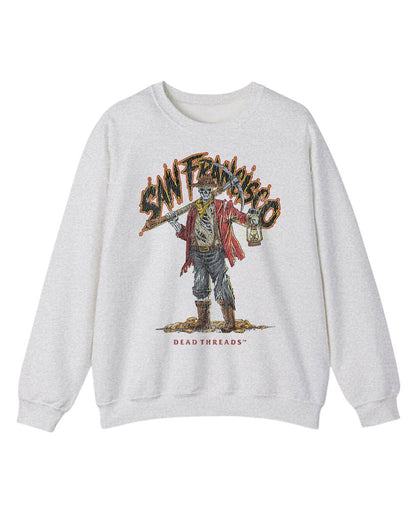 SAN FRANCISCO FOOTBALL v2 CREWNECK SWEATSHIRT – Sweatshirt – Dead Threads Apparel