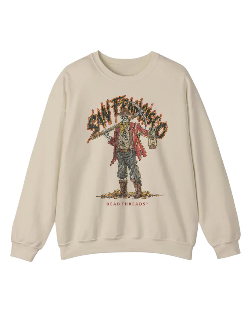SAN FRANCISCO FOOTBALL v2 CREWNECK SWEATSHIRT – Sweatshirt – Dead Threads Apparel