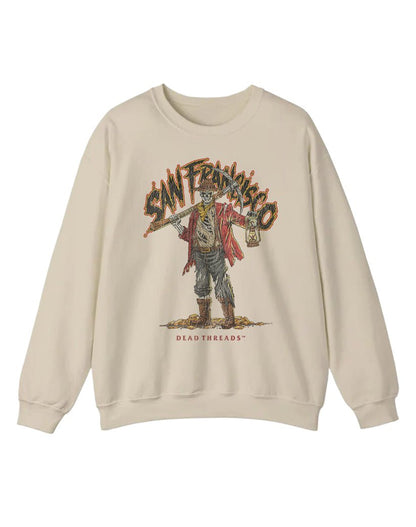 SAN FRANCISCO FOOTBALL v2 CREWNECK SWEATSHIRT – Sweatshirt – Dead Threads Apparel